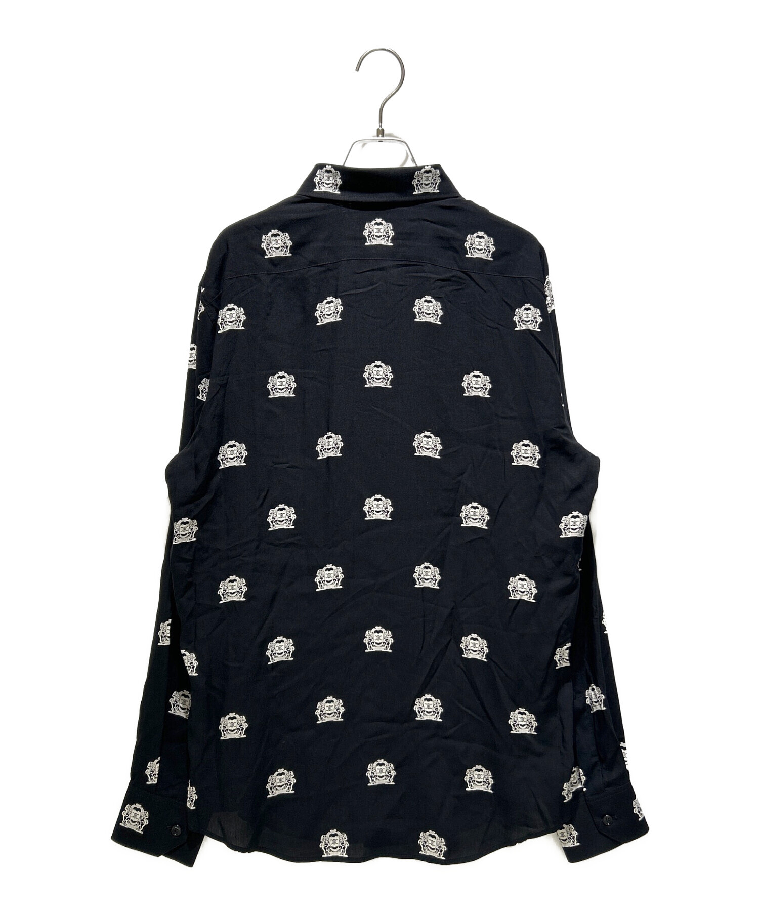 中古・古着通販】CELINE (セリーヌ) LOOSE SHIRT IN PRINTED VISCOSE 