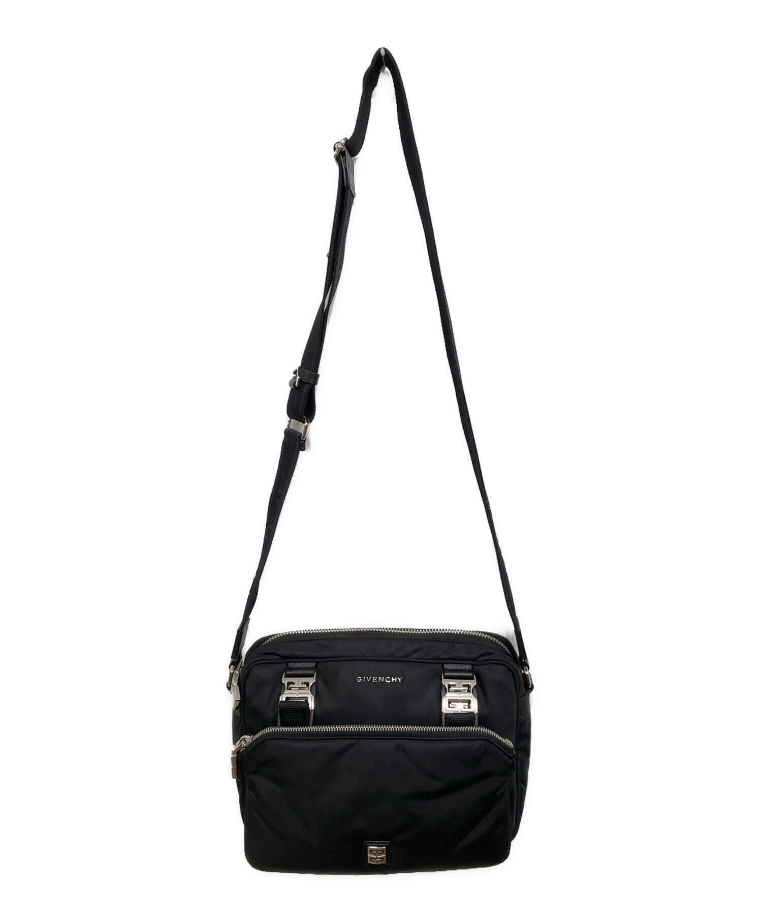 中古・古着通販】GIVENCHY (ジバンシィ) 4G ライト ダブル ポーチ