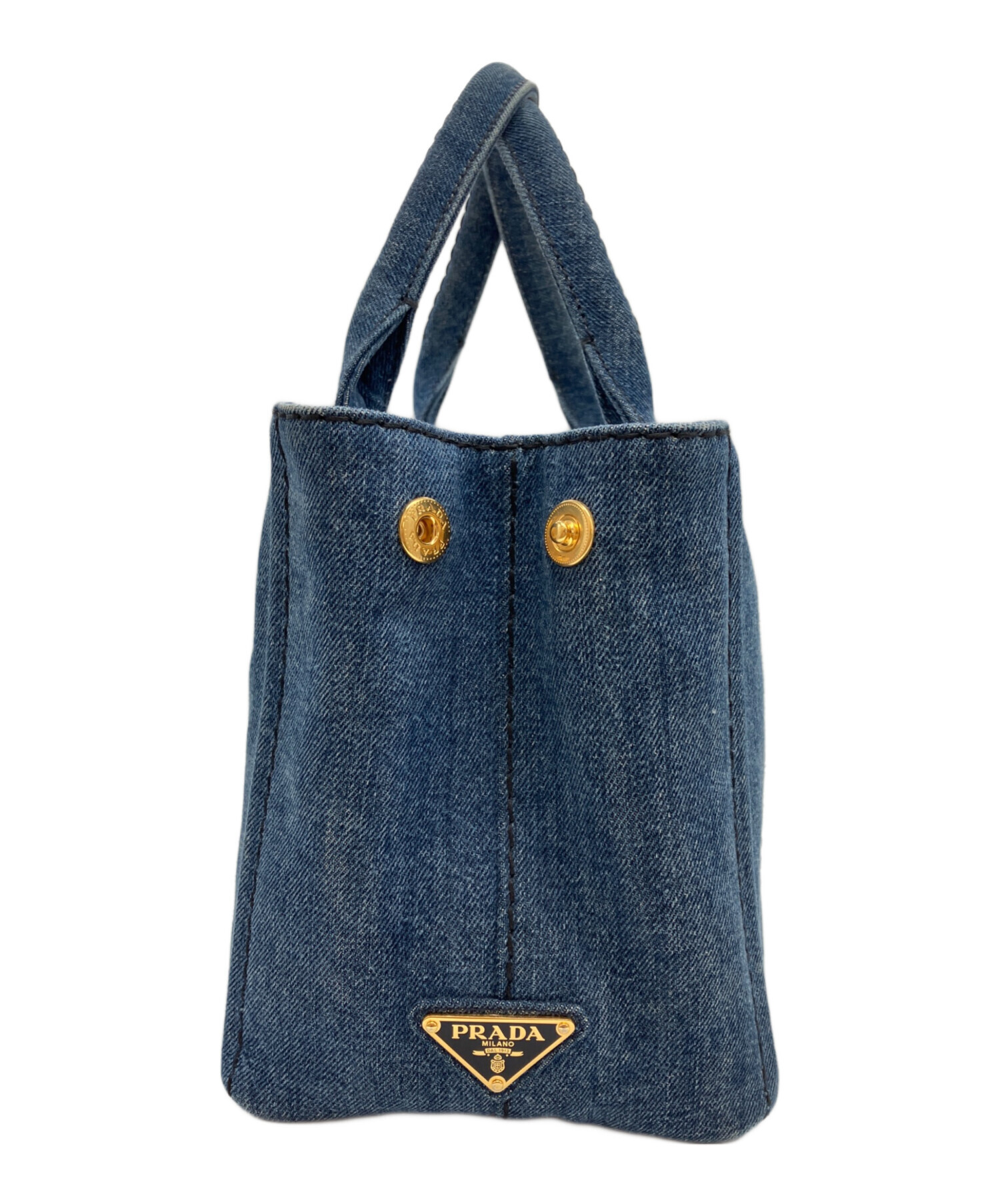 中古・古着通販】PRADA (プラダ) 2WAYデニムショルダーバッグ 