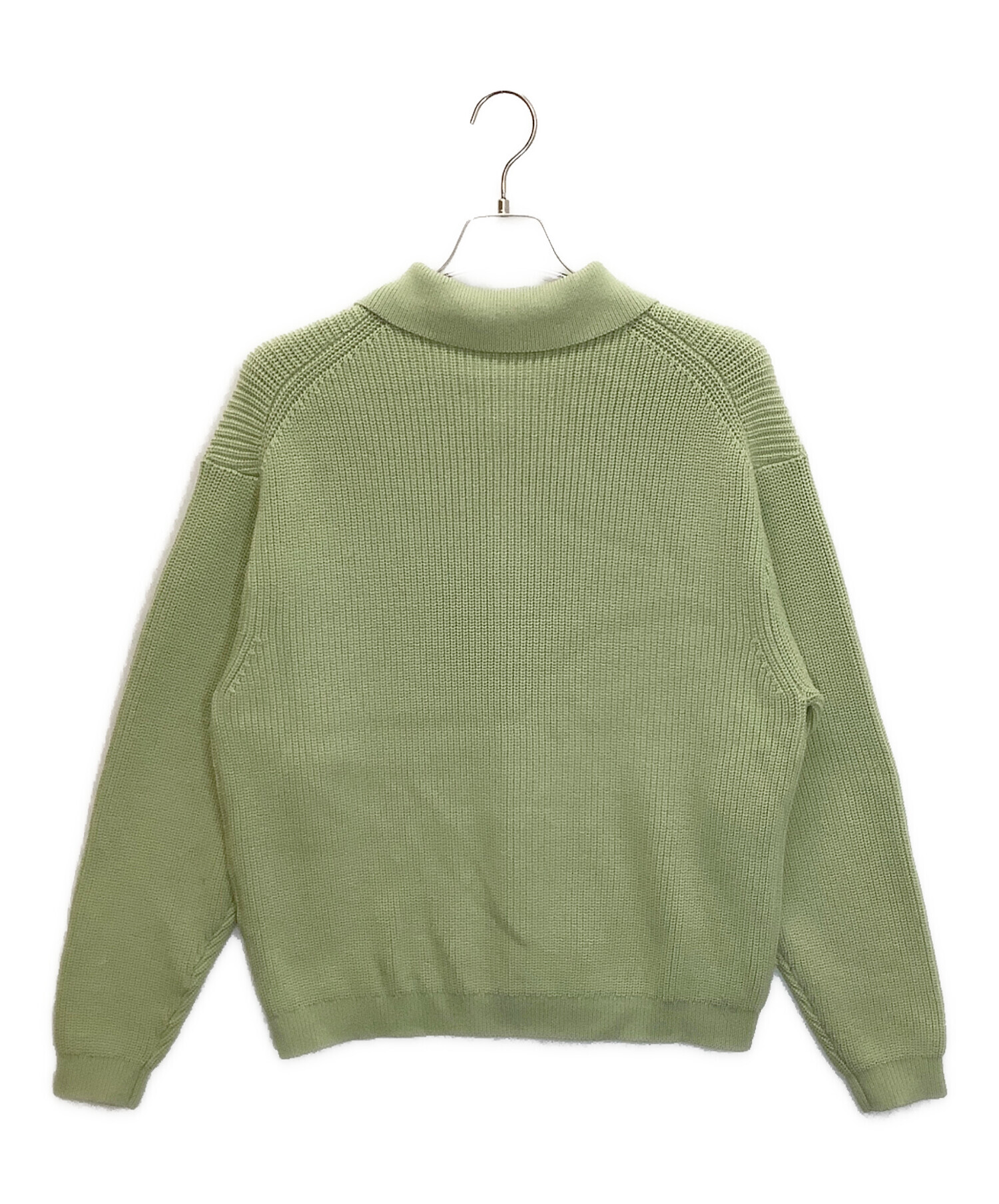 SOFTHYPHEN ソフトハイフン デニムニット ドッキングカーディガン 中古・古着通販】SOFTHYPHEN (ソフトハイフン) ニットカーディガン