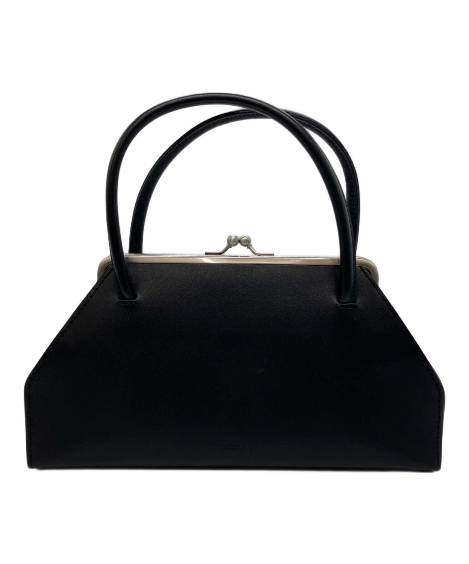 中古・古着通販】BIGOTRE (ビゴター) がま口ハンドバッグ ブラック