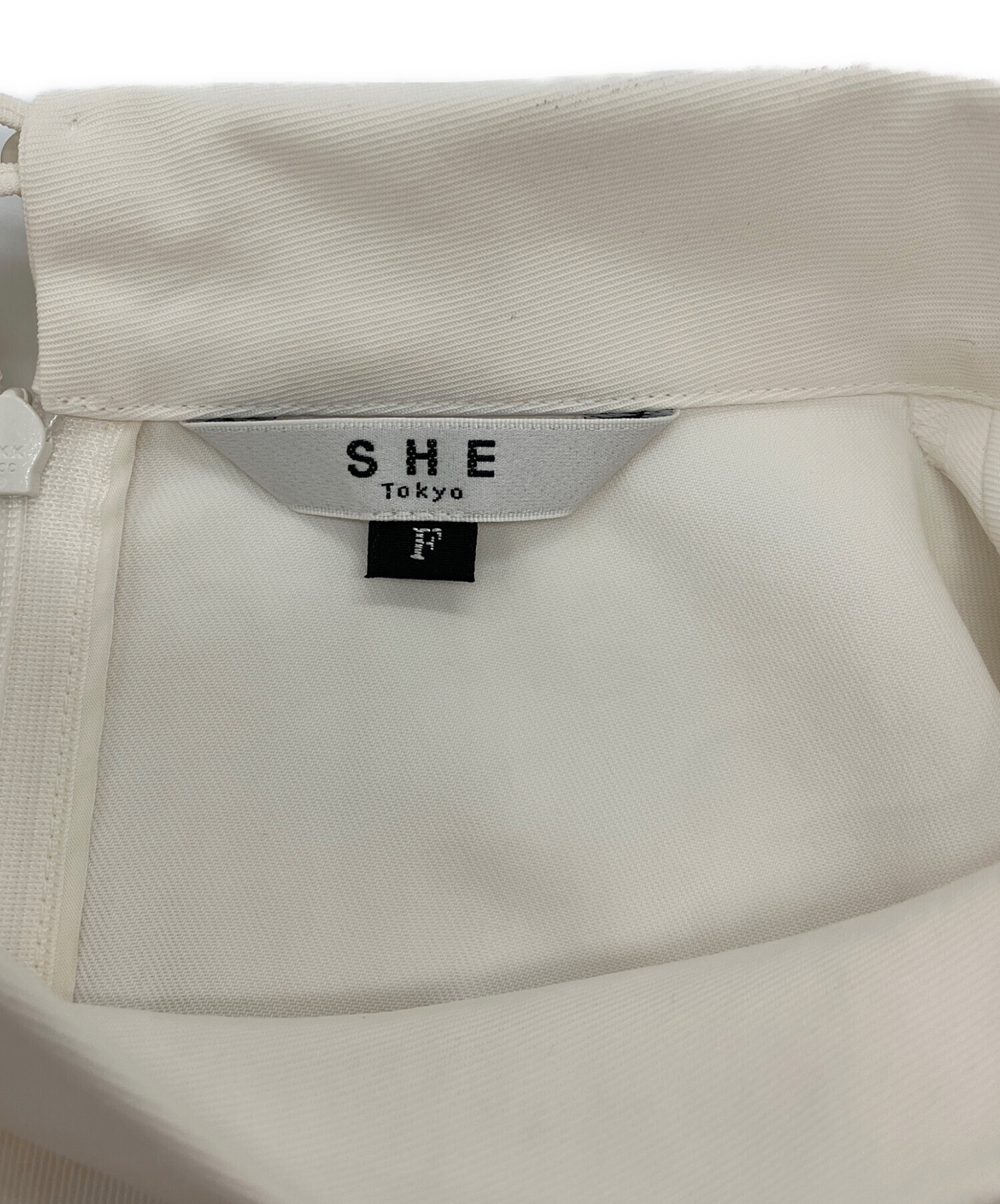 she tokyo ブラウス サイズ0 中古・古着通販】SHE TOKYO (シートーキョー) ブラウス S-BL-17