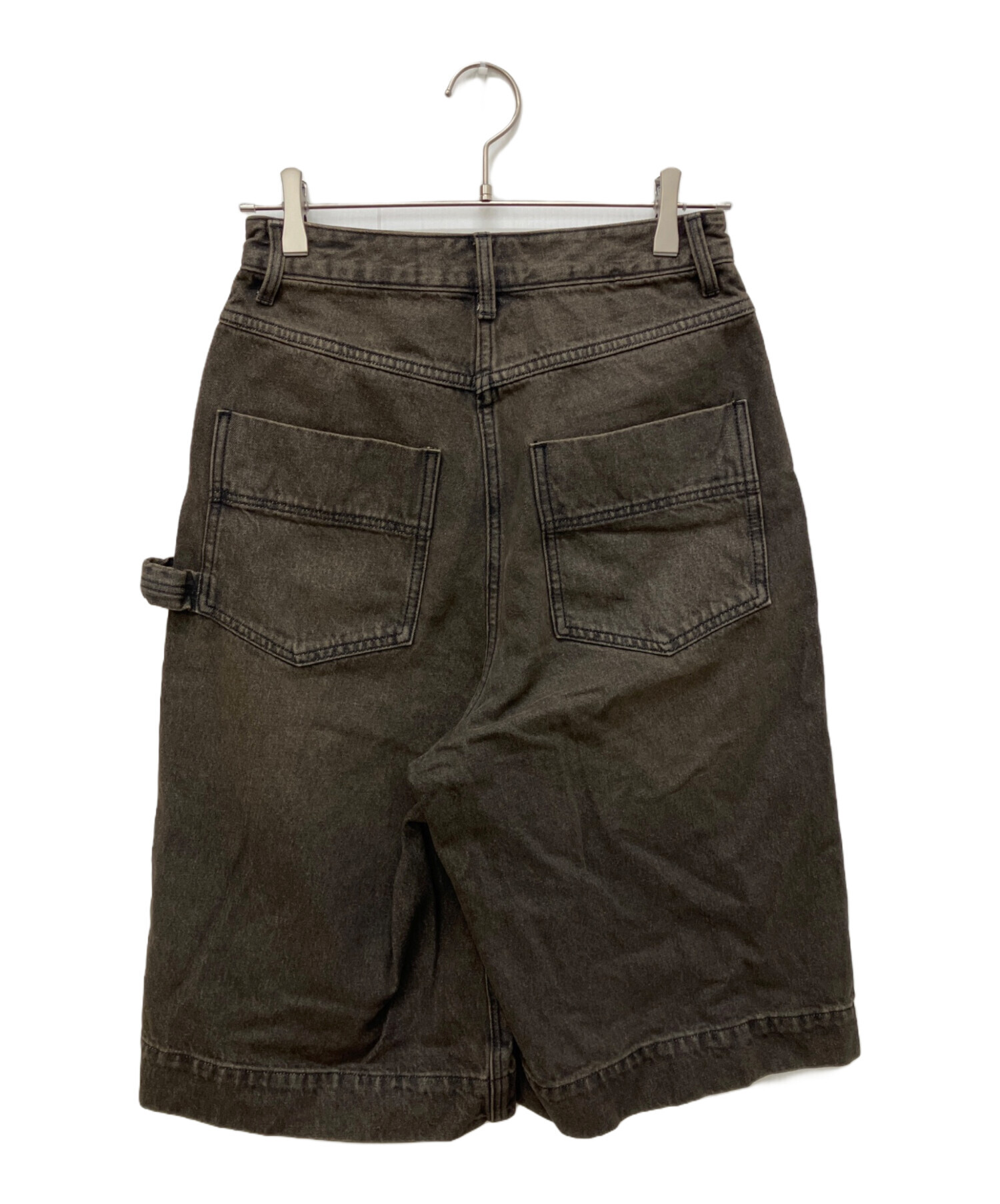 MAISON SPECIAL/デニムショーツ/ブラック/36 MAISON SPECIAL(メゾンスペシャル)｜Denim Shorts/デニムハーフパンツ