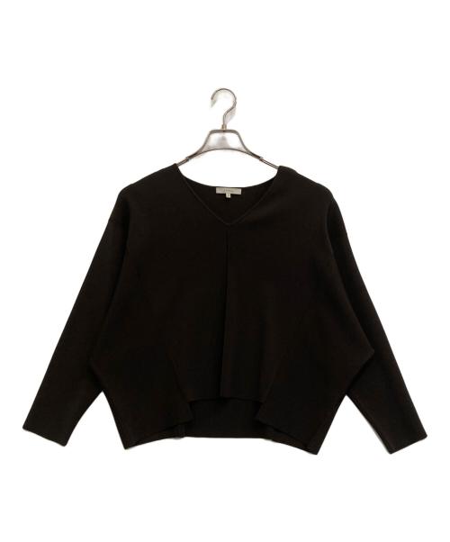 新品タグ付き‼️【エポカEPOCA】ドルマンニットコーディガン　ショールカラー黒 カーディガン ショールカラーニットコーディガン レディース