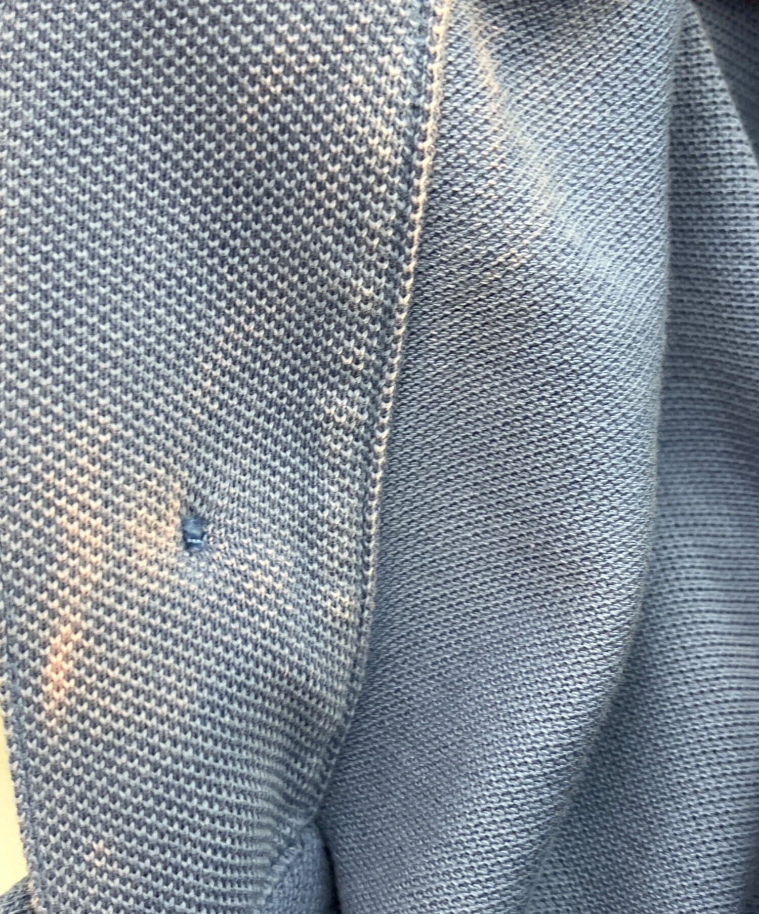 中古・古着通販】MONCLER (モンクレール) ポロシャツ ブルー サイズ:S