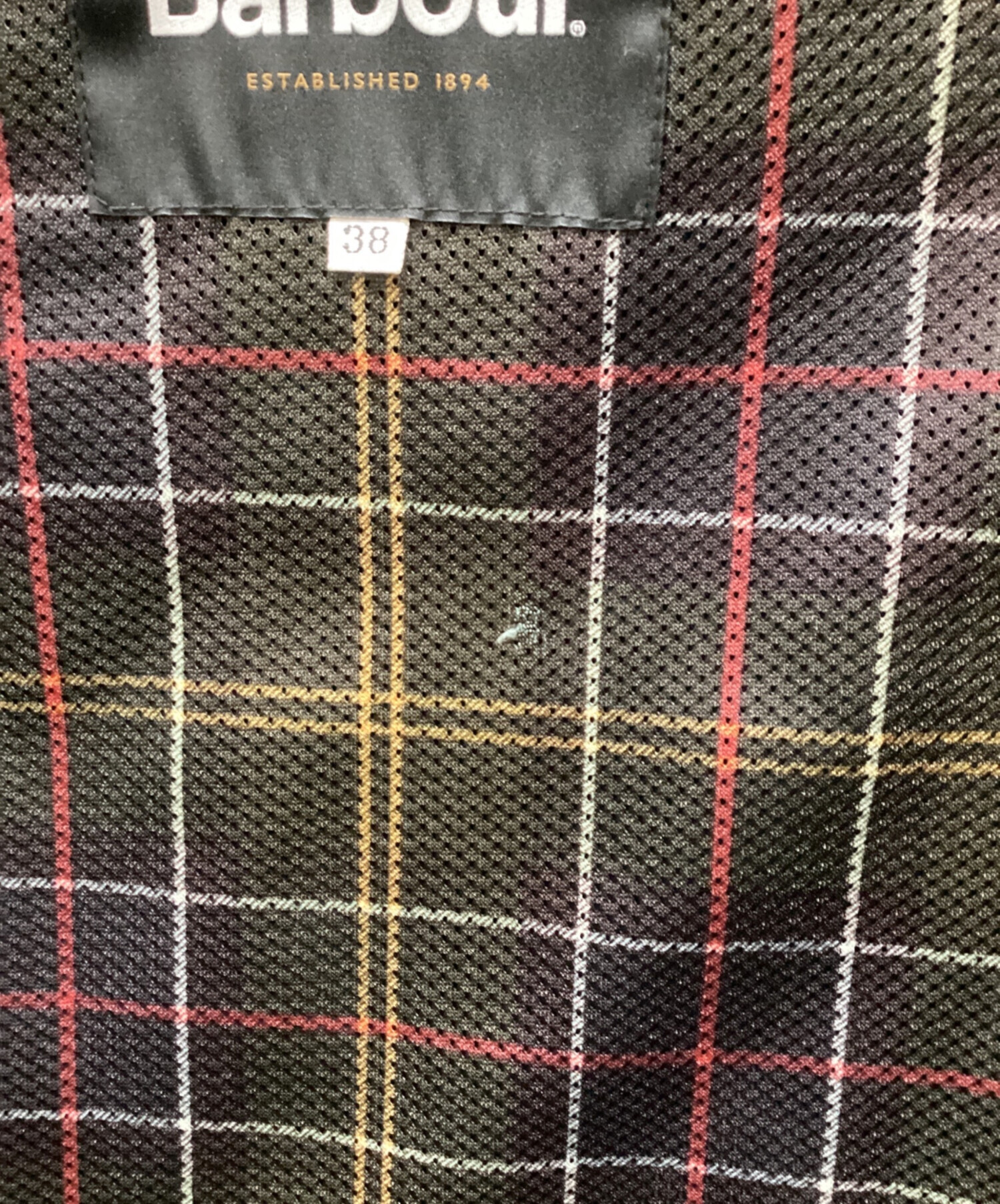 中古・古着通販】Barbour (バブアー) ノンオイルドジャケット ネイビー