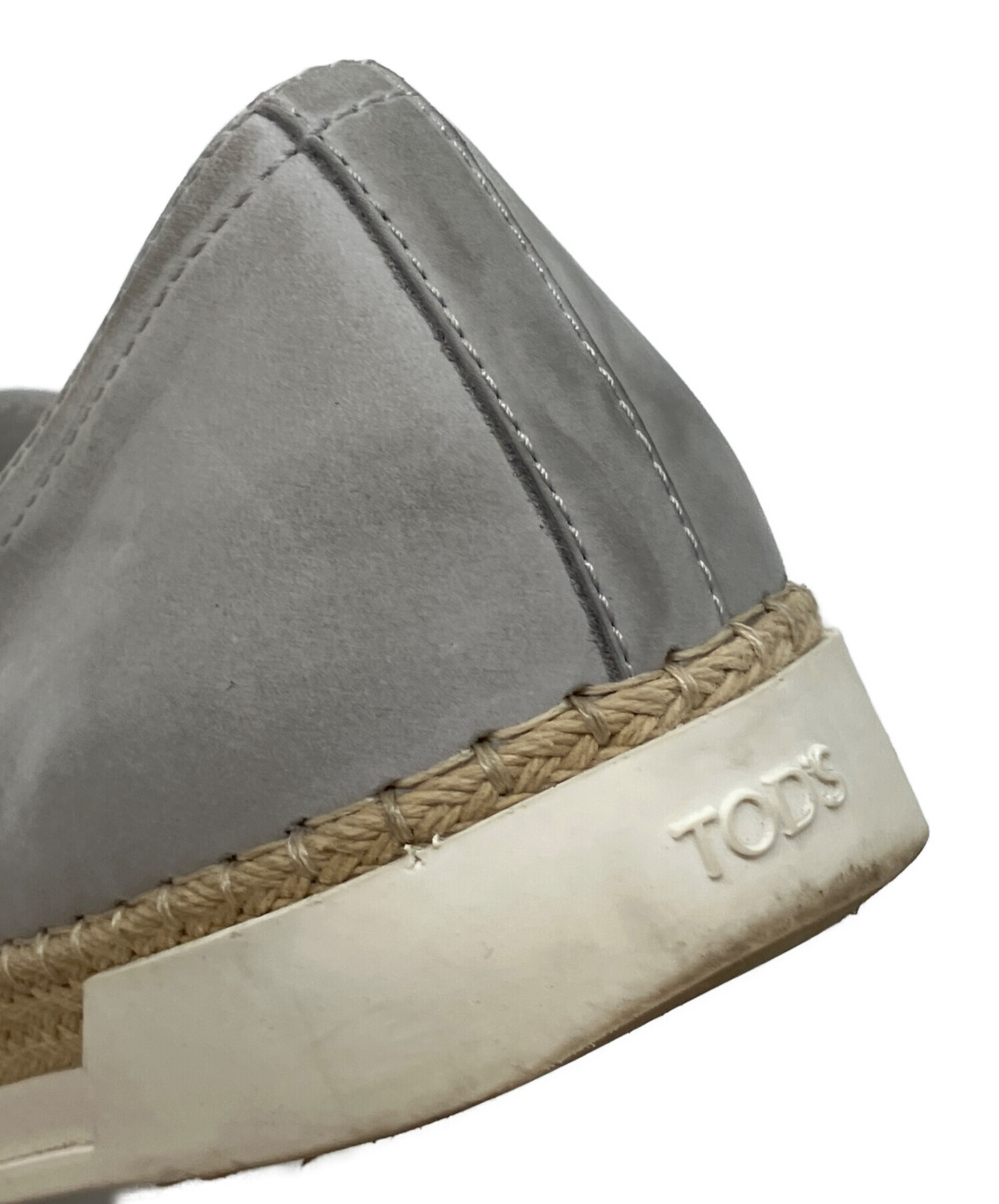 中古・古着通販】TOD'S (トッズ) スエードエスパドリーユスリッポン