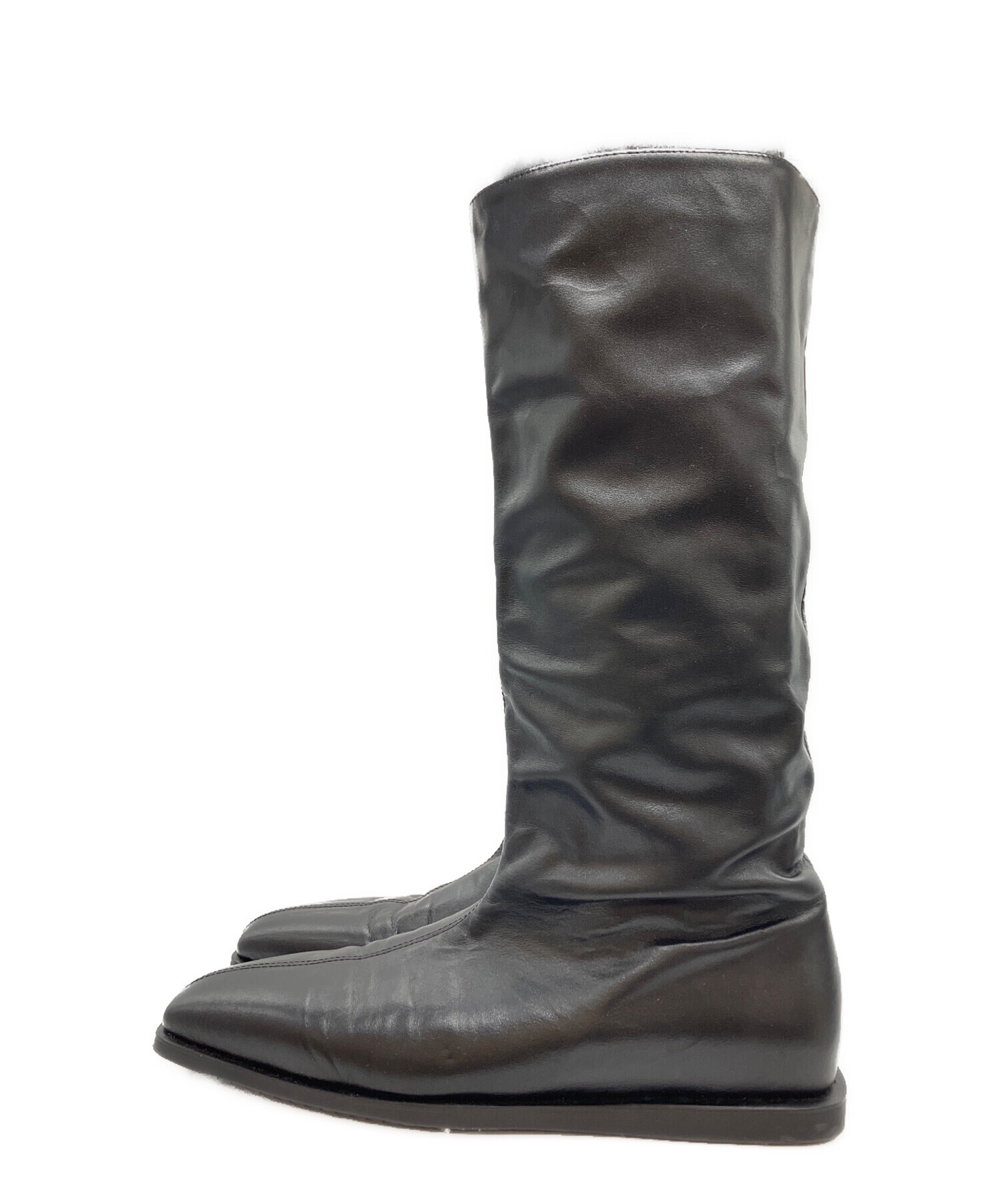 中古・古着通販】STUDIO DOE (スタジオドゥ) Leather Square Toe