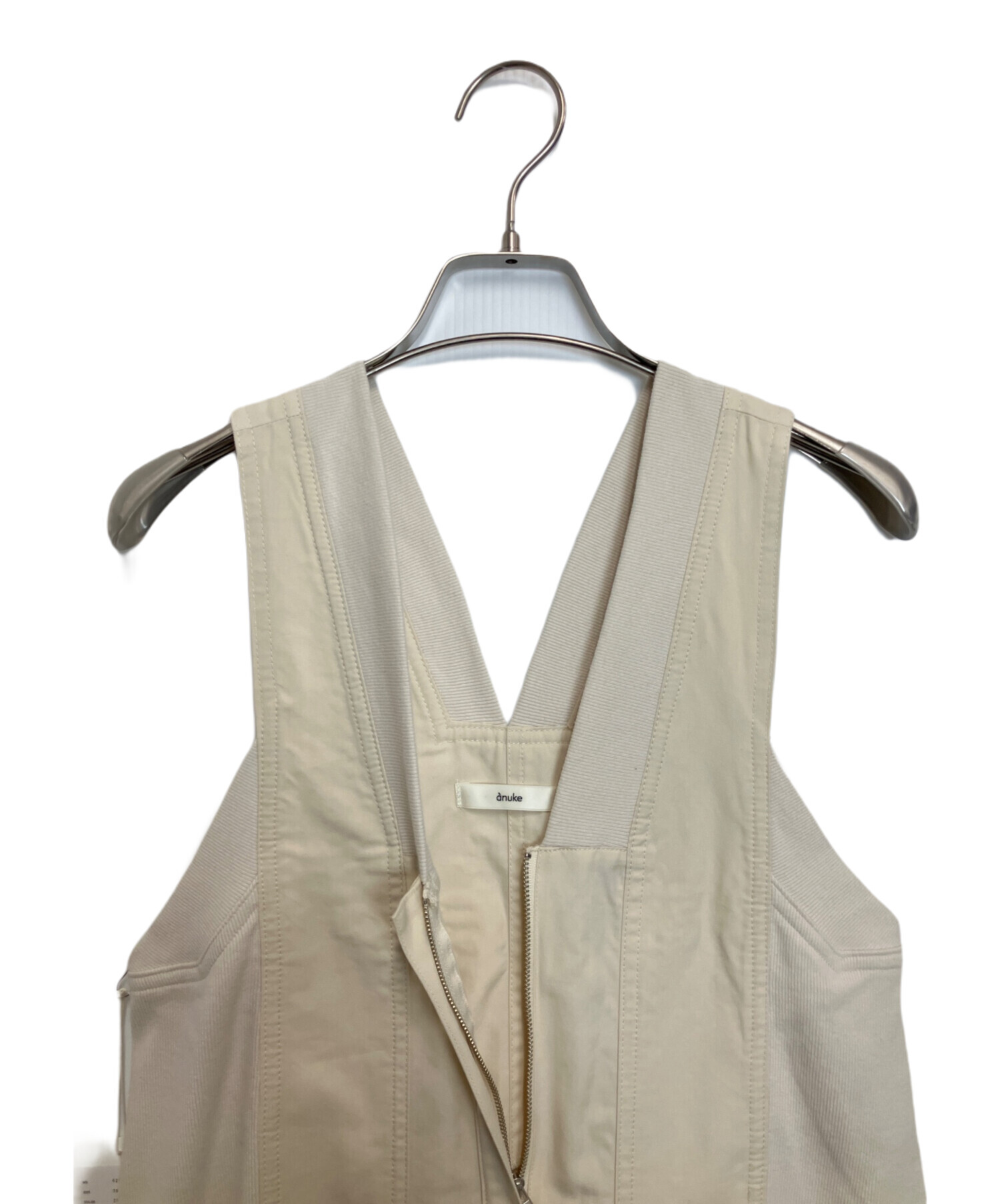 中古・古着通販】anuke (アンヌーク) Drawstring Vneck Combinaison