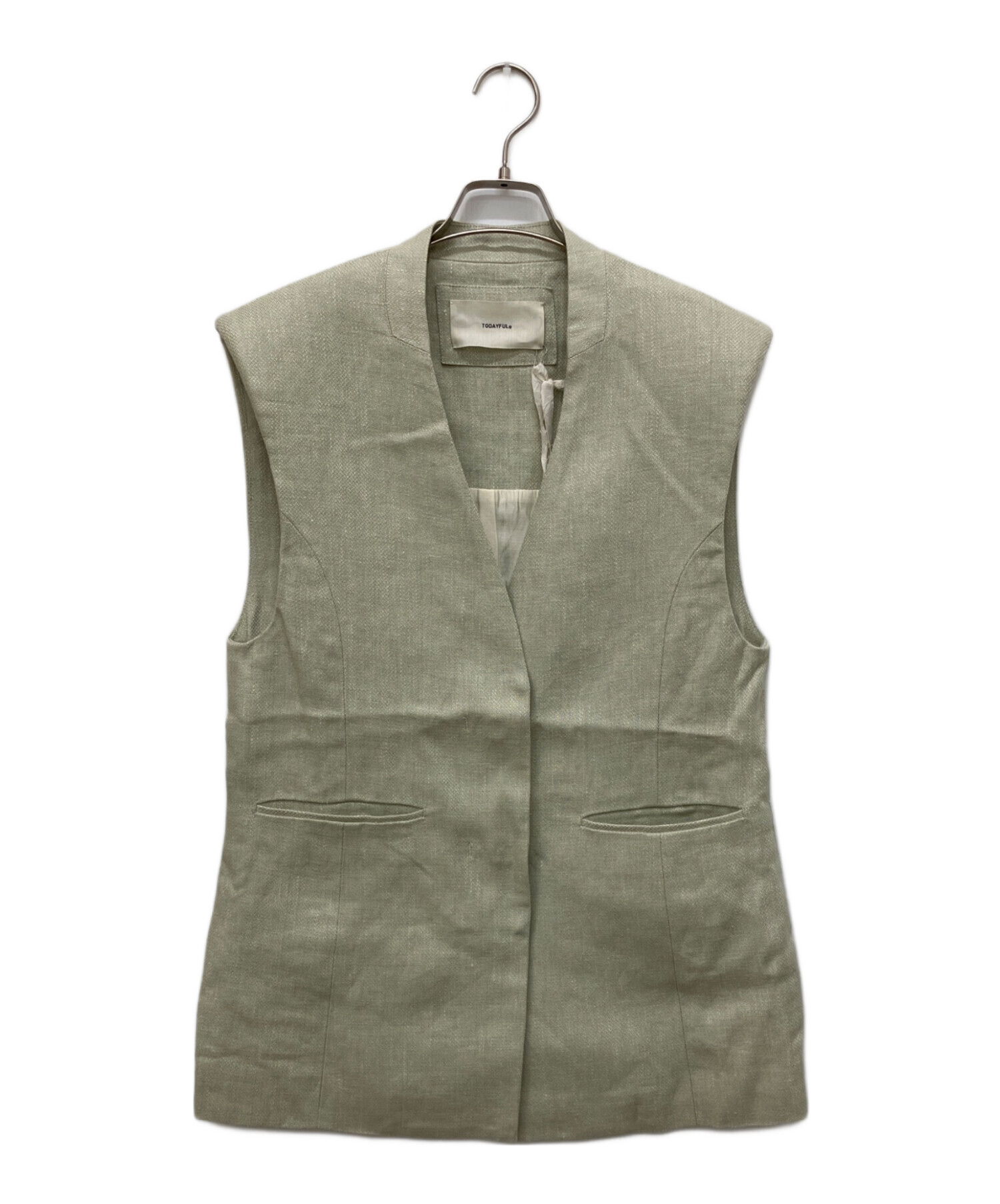 TODAYFUL Linen Over Vest 【公式通販】