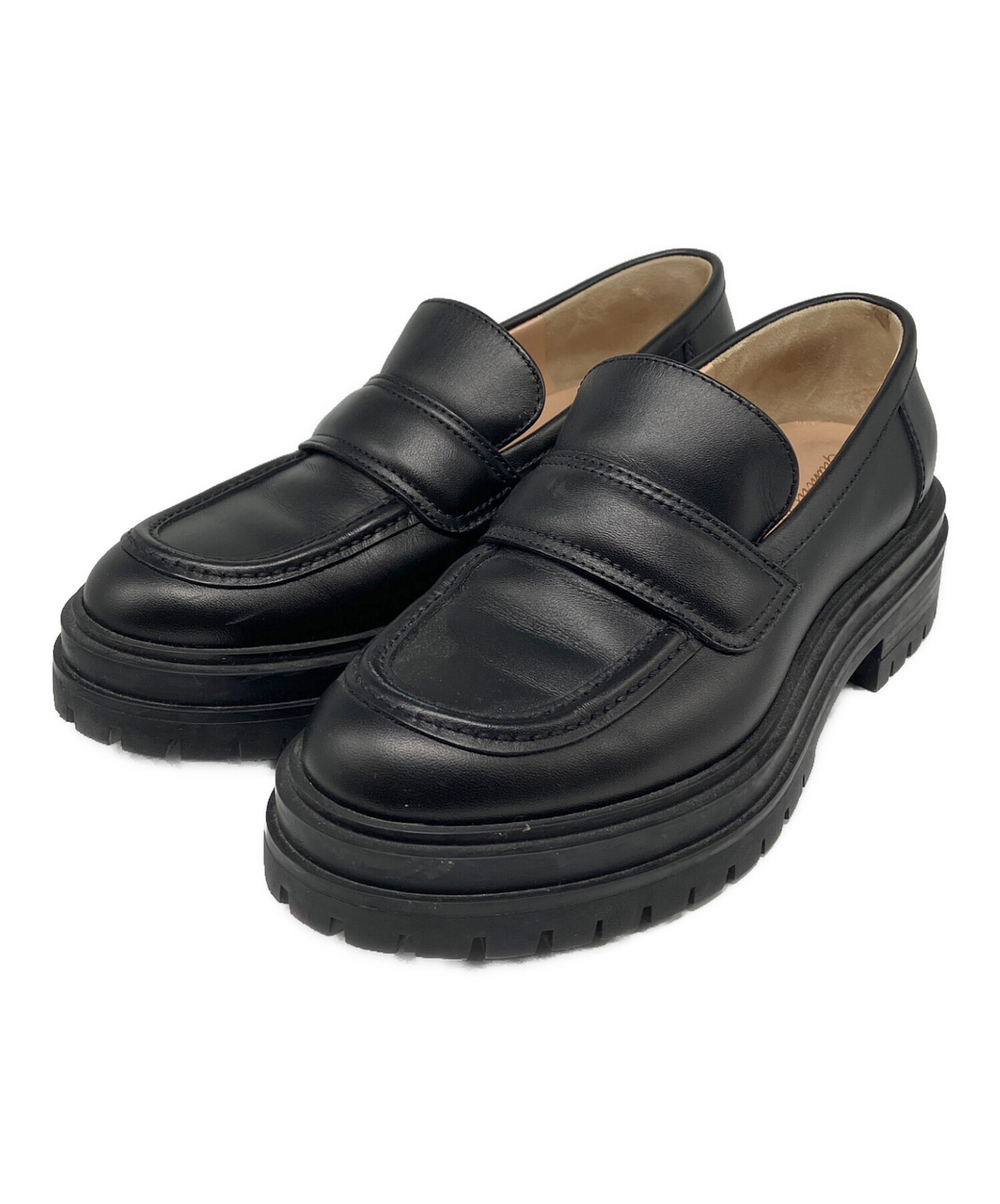 【新品未使用】Gianvito Rossi/ジャンヴィトロッシ ローファー 中古・古着通販】Gianvito Rossi (ジャンヴィト ロッシ) レザー