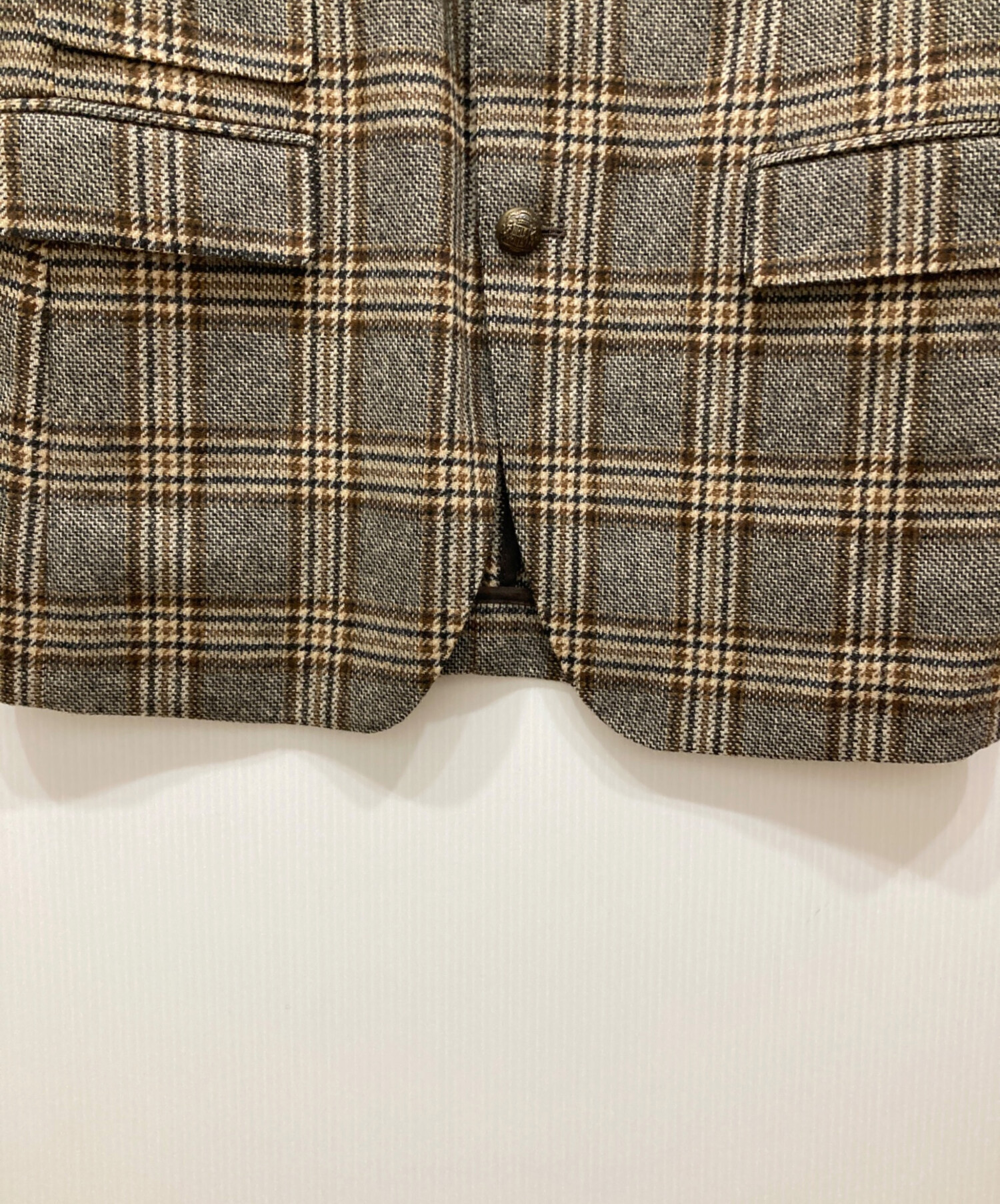 中古・古着通販】TAGLIATORE (タリアトーレ) 2Bチェックテーラード