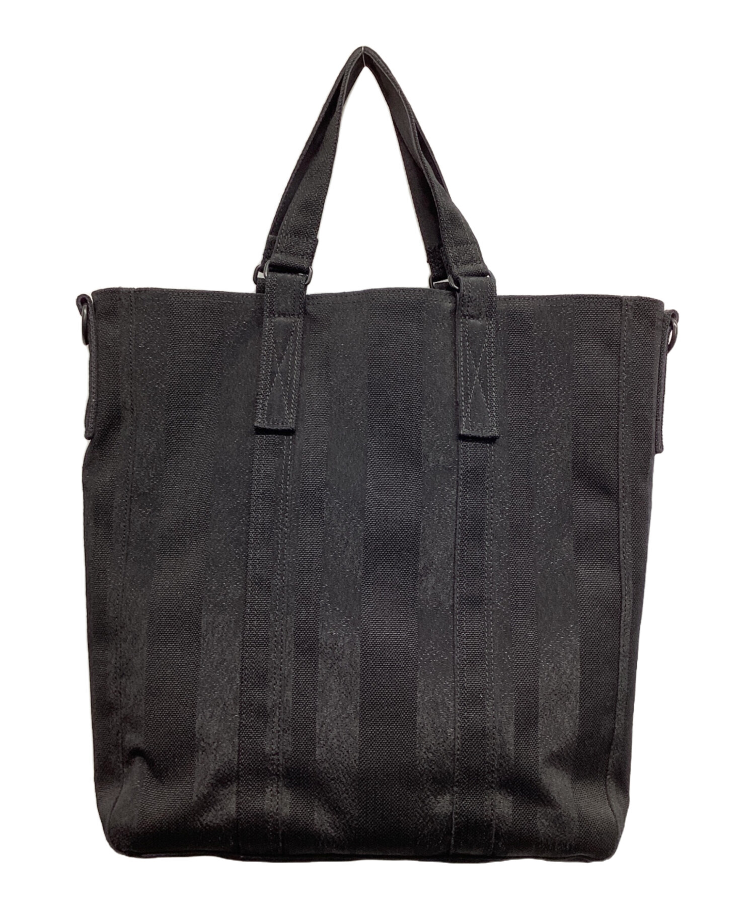 中古・古着通販】PORTER (ポーター) 2WAY TOTE BAG ブラック｜ブランド 