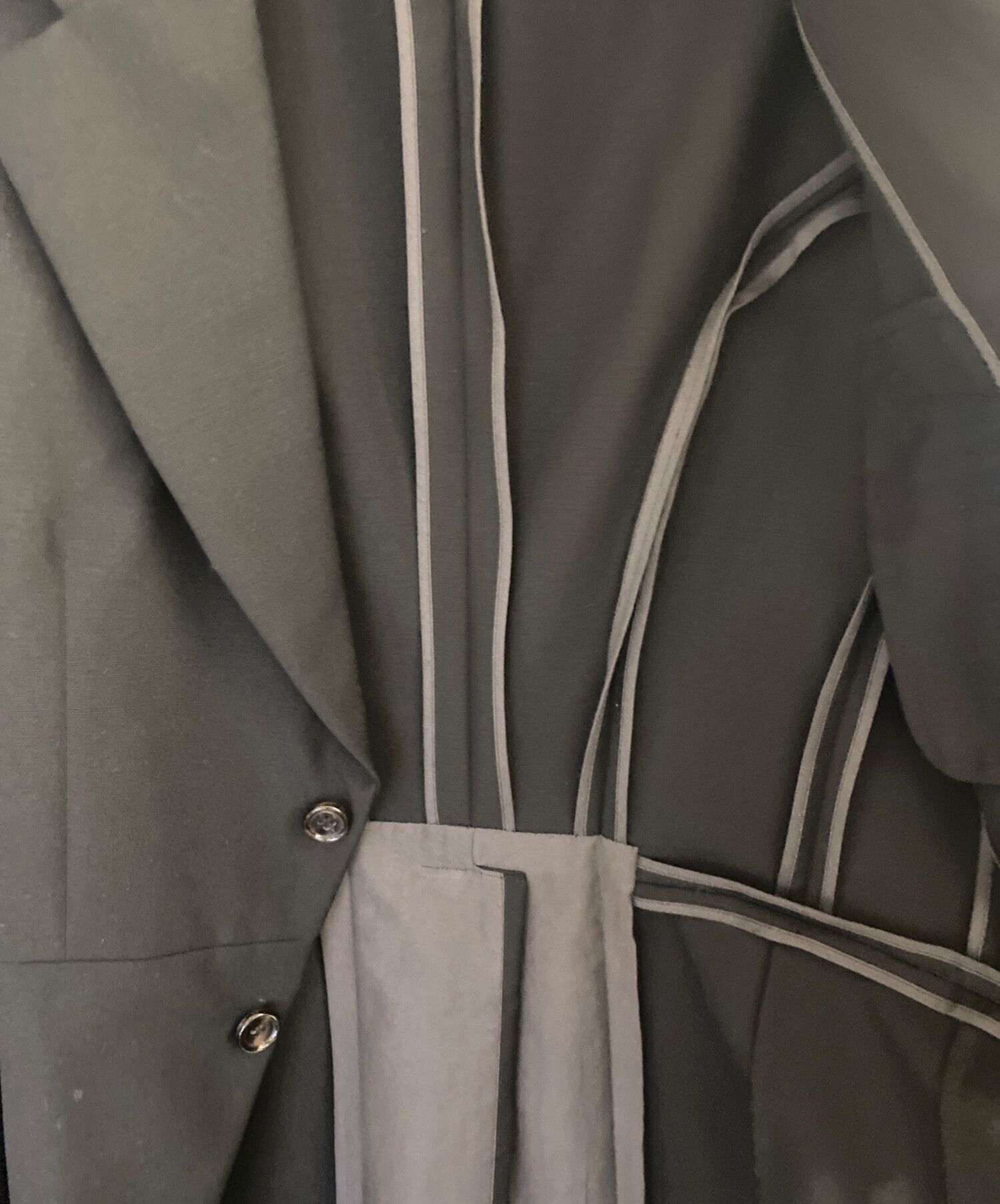 COMME des GARCONS 燕尾フリルジャケット　1995SSアーカイブ COMME des GARCONS(コムデギャルソン) 14SS swallowtail jacket 燕尾