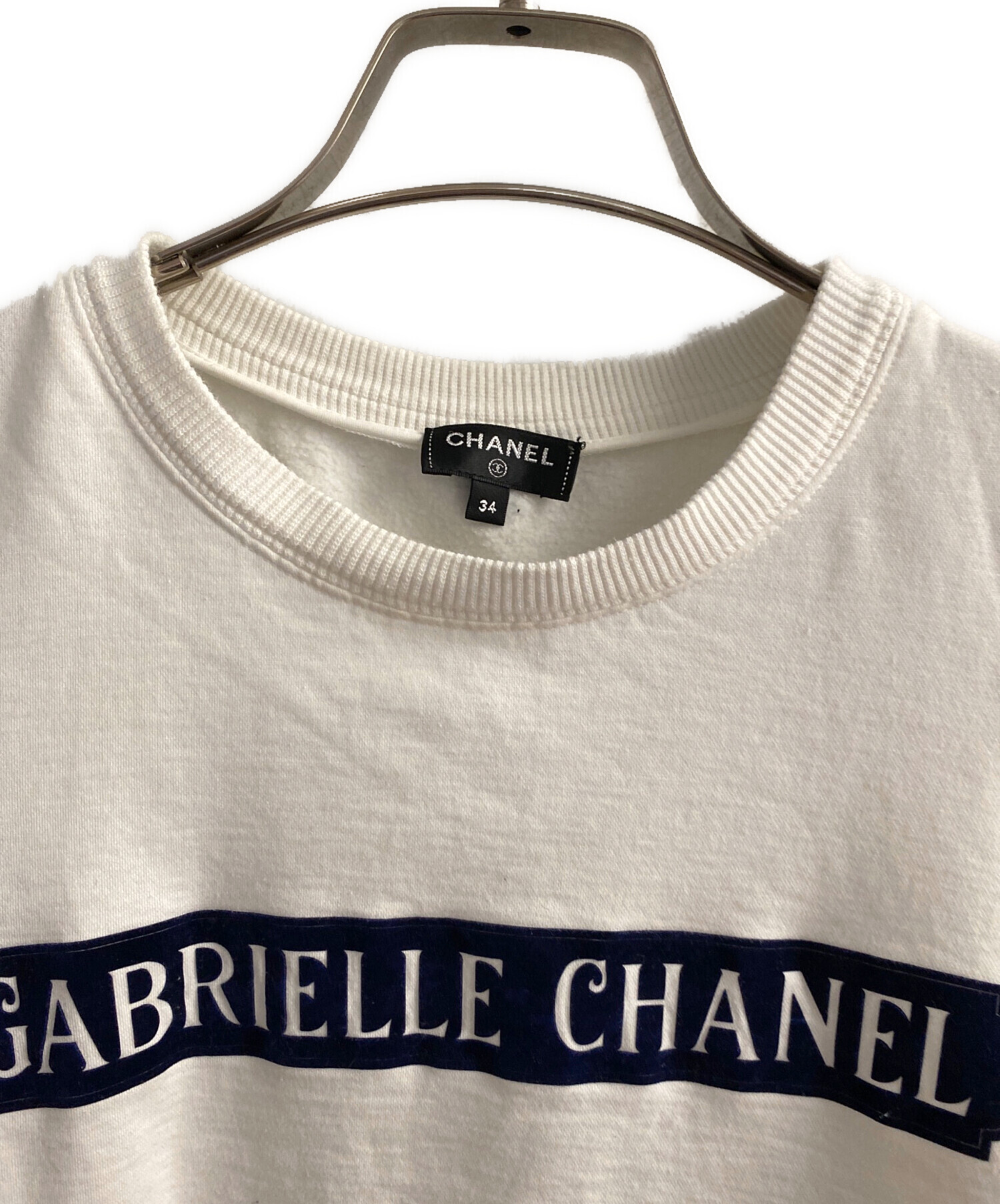 中古・古着通販】CHANEL (シャネル) GABRIELLE CHANEL ロゴスウェット 