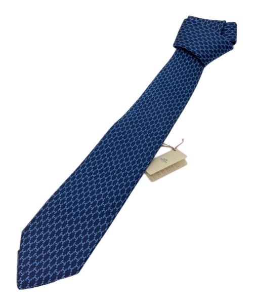中古・古着通販】HERMES (エルメス) ダンシングHネクタイ ネイビー