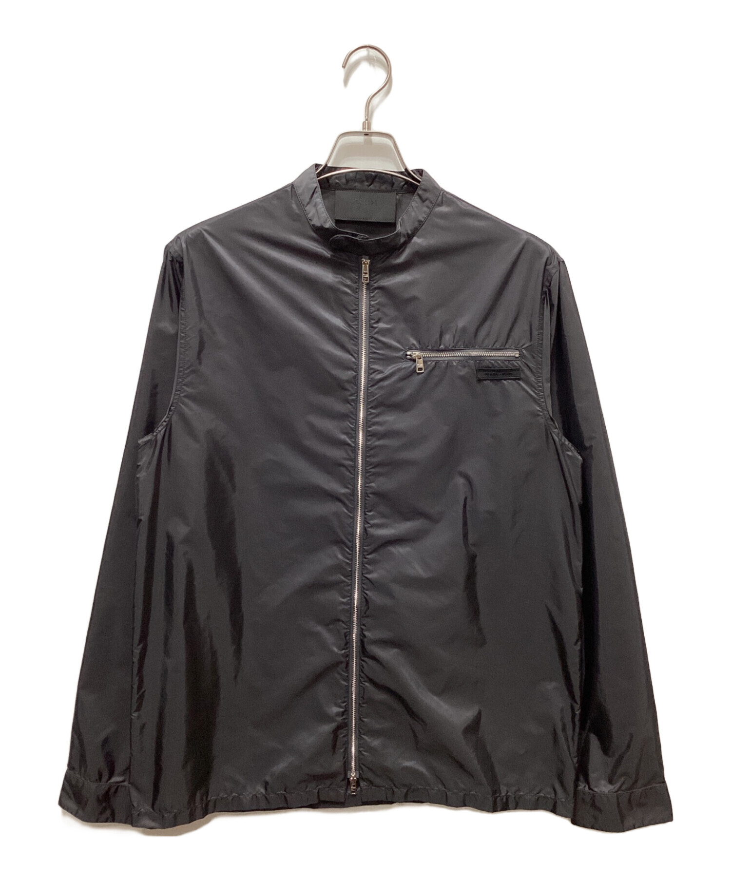 中古・古着通販】PRADA (プラダ) CAMICIA NYLON JACKET グレー サイズ