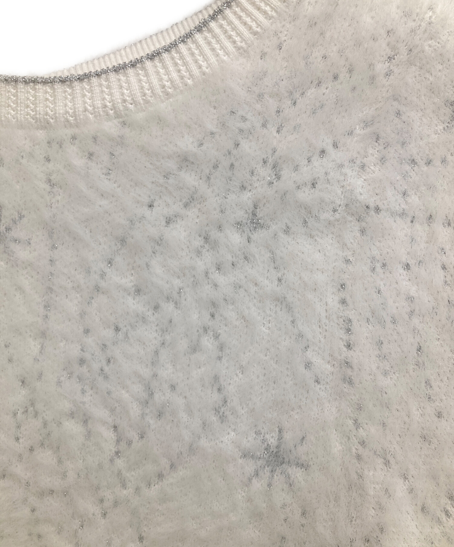 中古・古着通販】ANAYI (アナイ) アイスクリスタルジャガードプル