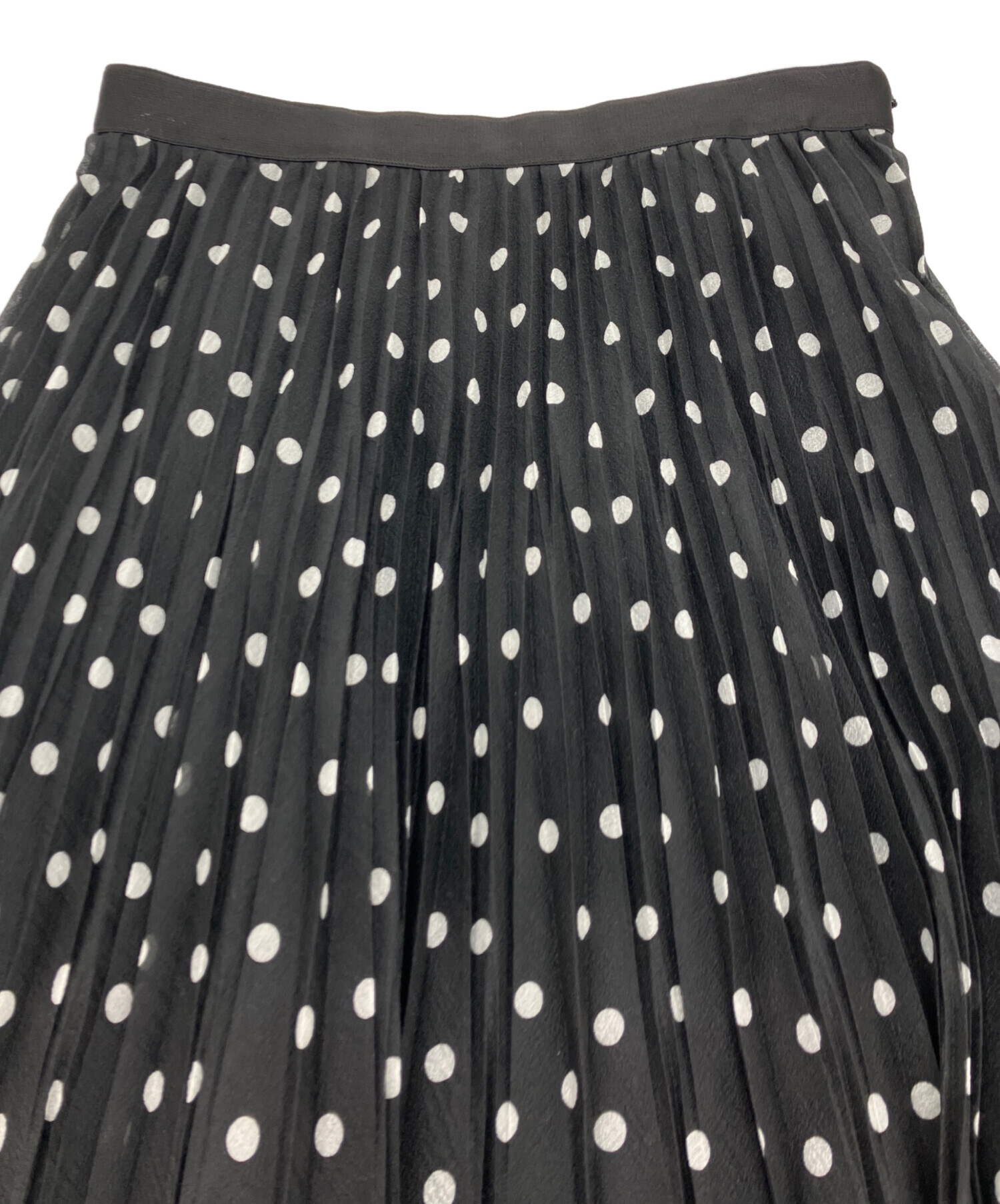 中古・古着通販】ANAYI (アナイ) ドットオーガンジープリーツスカート