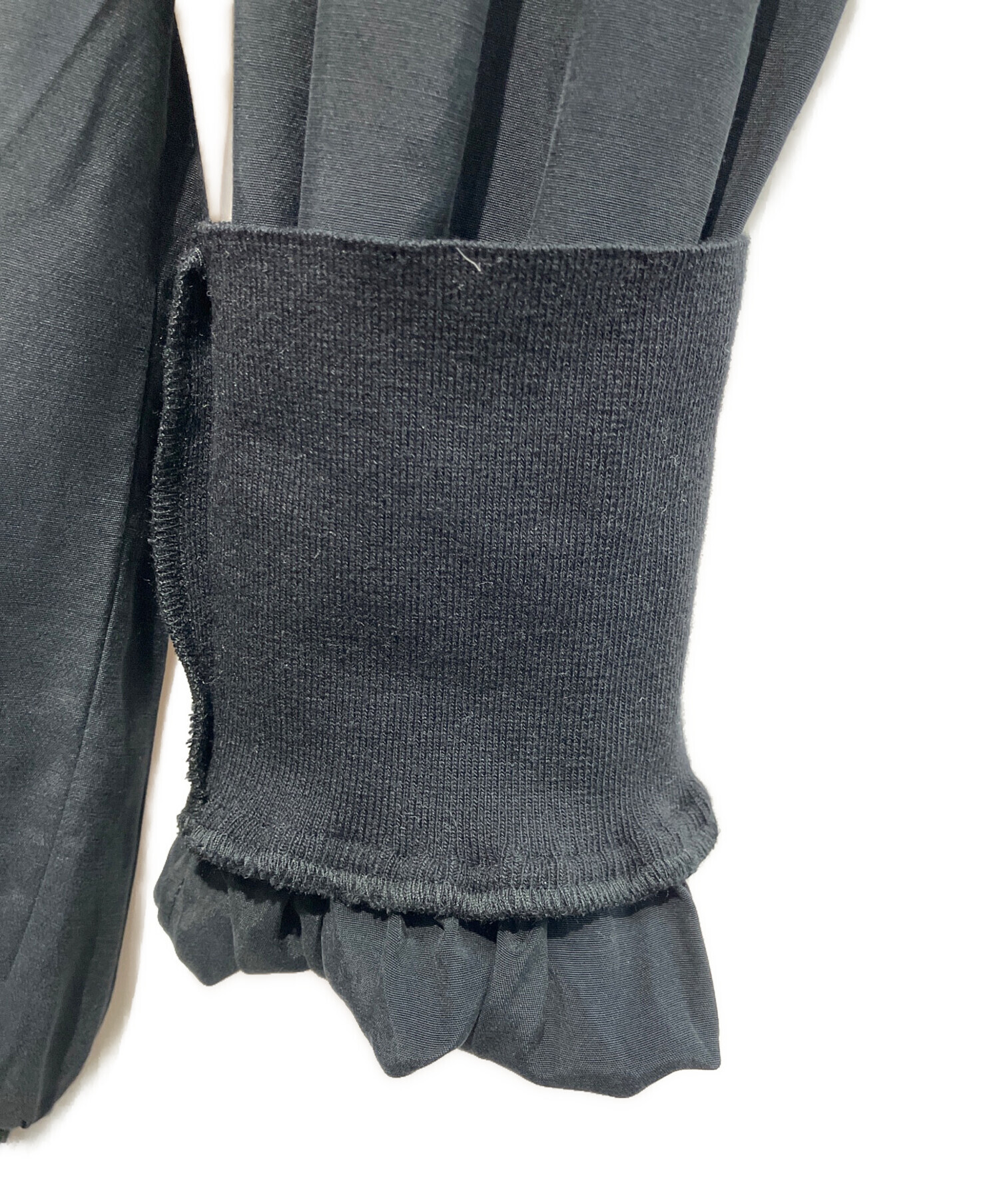 ＜conte＞イージー サロペット　¥29,700(税込) 中古・古着通販】Conte (コンテ) イージーサロペット ブラック サイズ