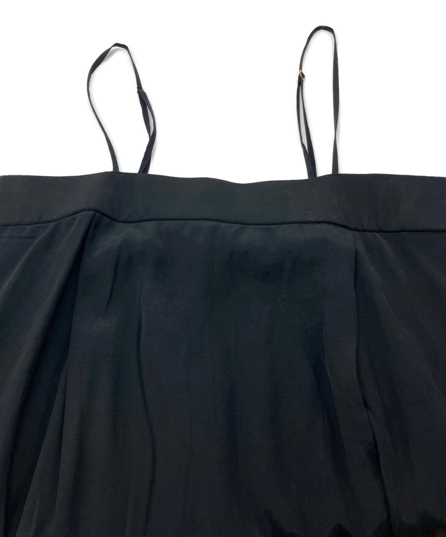 ＜conte＞イージー サロペット　¥29,700(税込) 中古・古着通販】Conte (コンテ) イージーサロペット ブラック サイズ