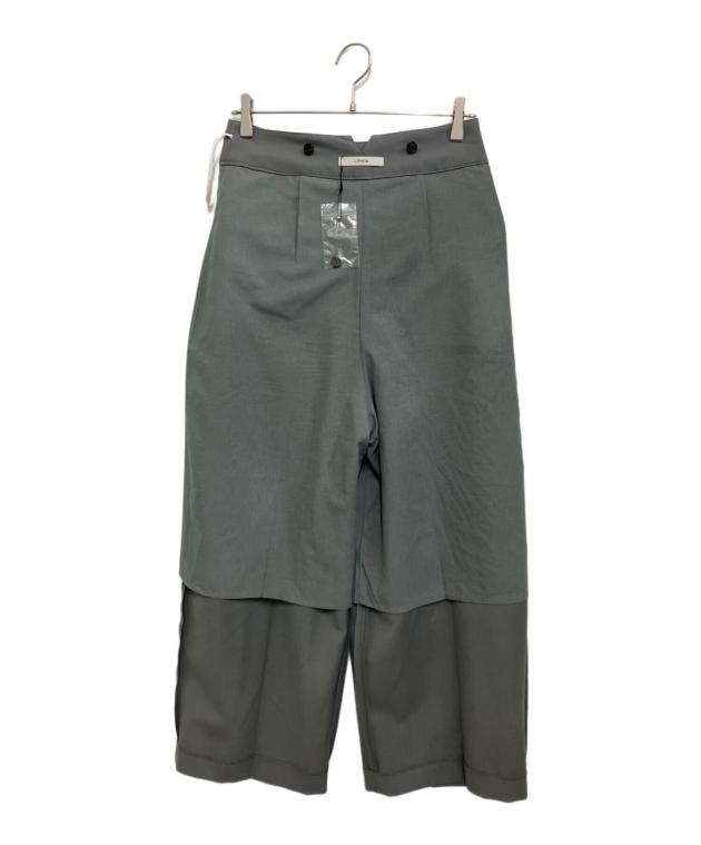 中古・古着通販】LOHEN (ローヘン) サスペンダーエッグパンツ グレー