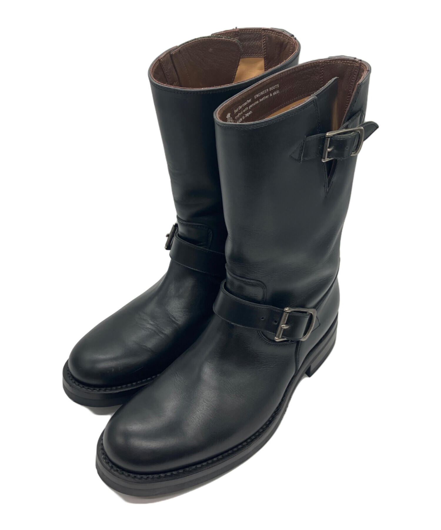 フットザコーチャー　エンジニアブーツ　US8 中古・古着通販】foot the coacher (フットザコーチャー) エンジニア