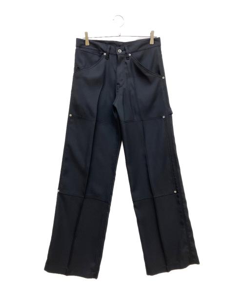 中古・古着通販】DAIRIKU (ダイリク) Painter Pressed Pants ブラック