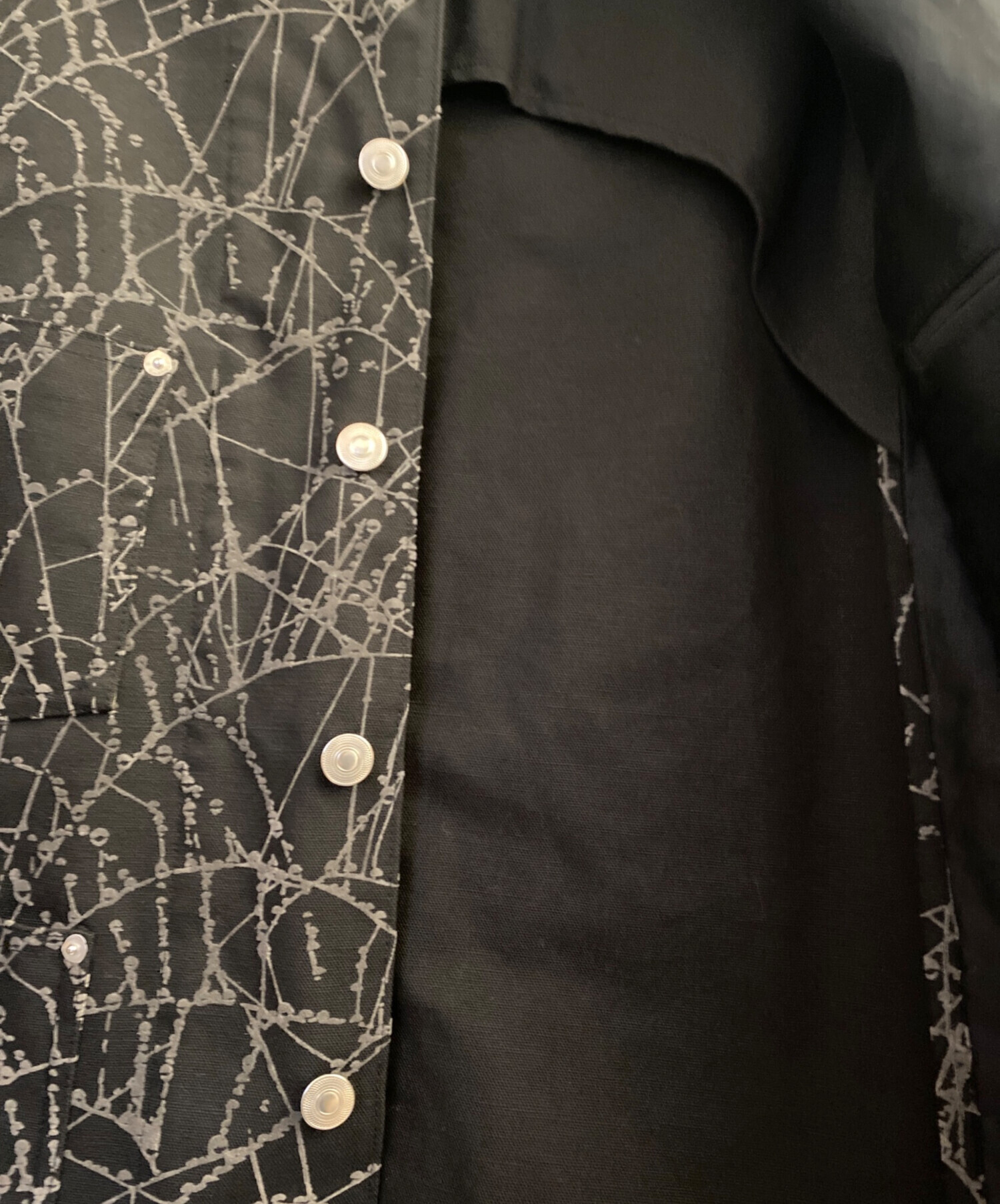 ジャケット・アウター MASU FLOCKY WEB COVERALL 46 MASU(エムエーエスユー)のFLOCKY WEB COVERALL BLACKの通販