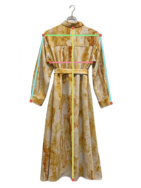 中古・古着通販】RUMCHE (ラムシェ) Earth Print Shirts Dress