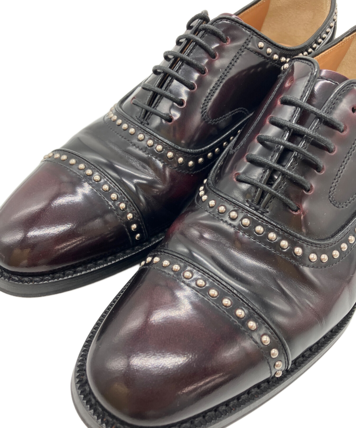 中古・古着通販】CHURCH'S (チャーチ) スタッズオックスフォード