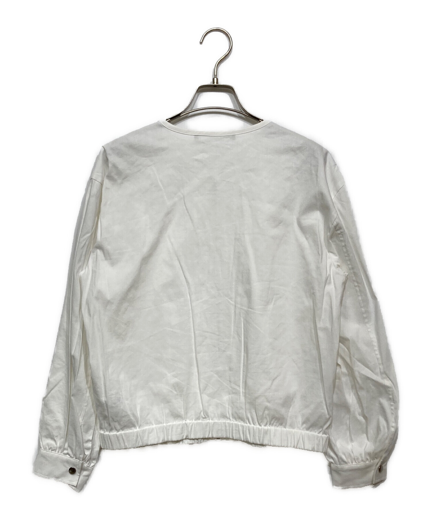 中古・古着通販】theory luxe (セオリーリュクス) リネン混ノーカラー