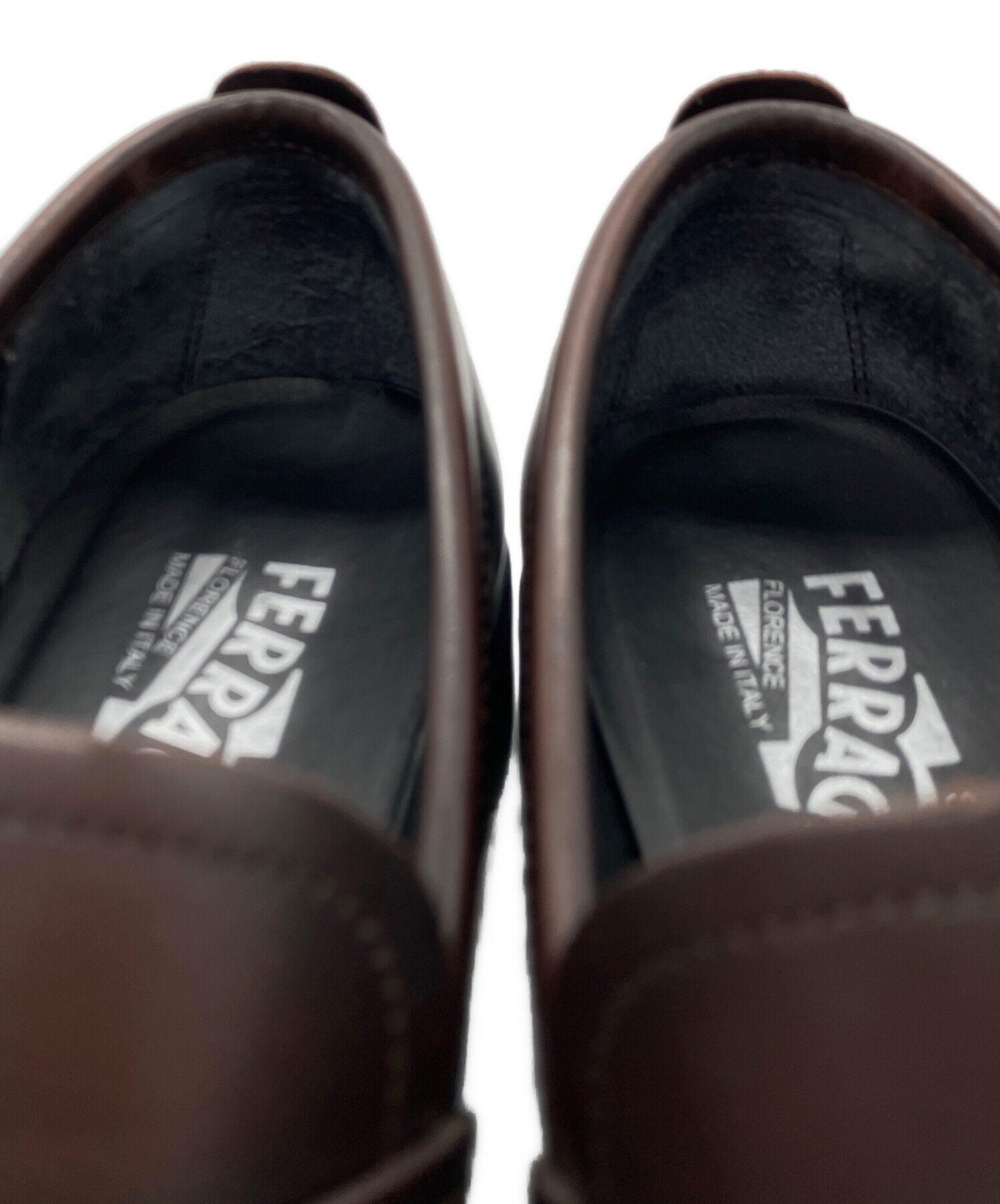 FERRAGAMO MASTER ビットローファー ダークブラウン 中古・古着通販】Salvatore Ferragamo (サルヴァトーレ フェラガモ