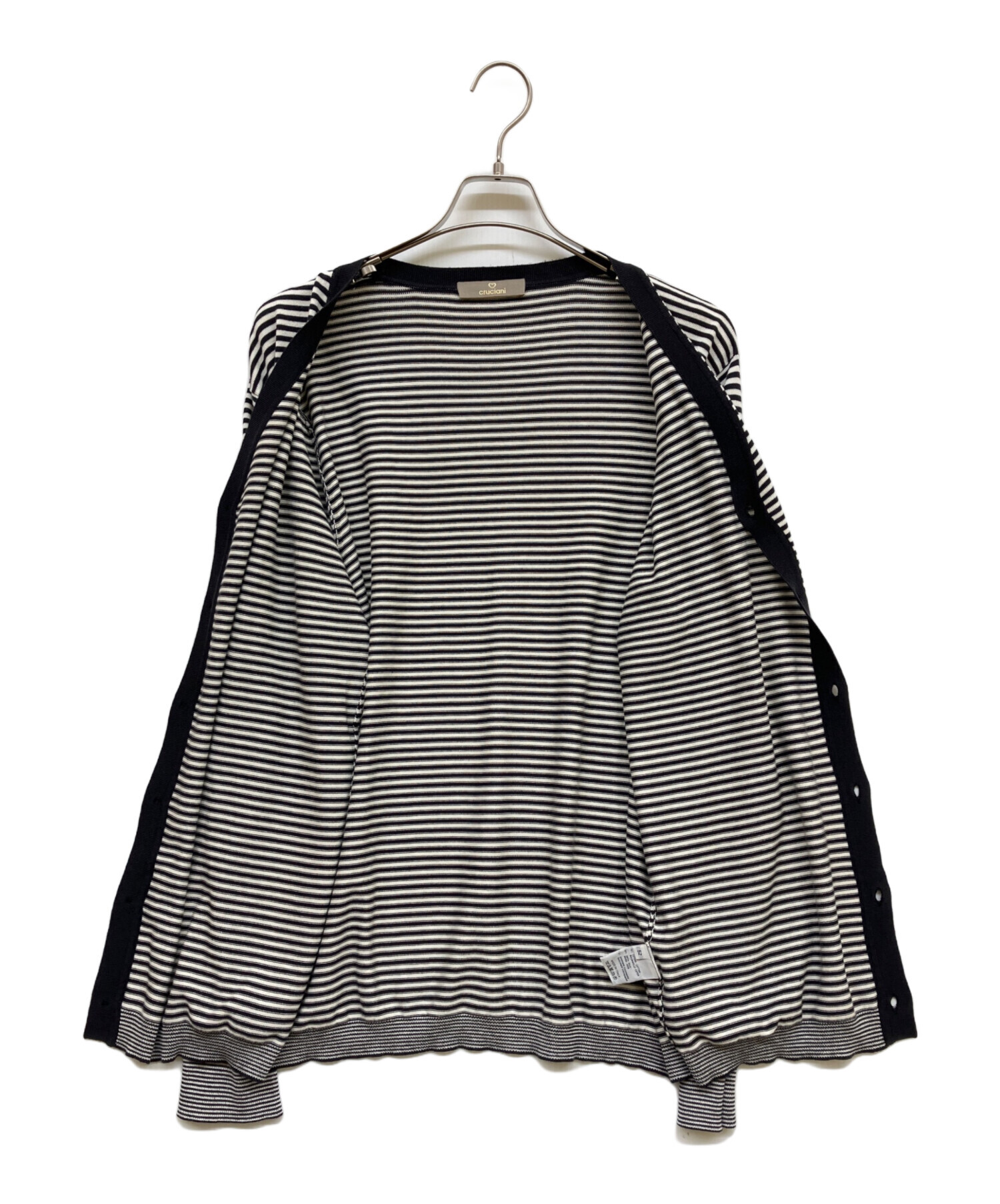 中古・古着通販】Cruciani (クルチアーニ) カシミヤシルク混ボーダー