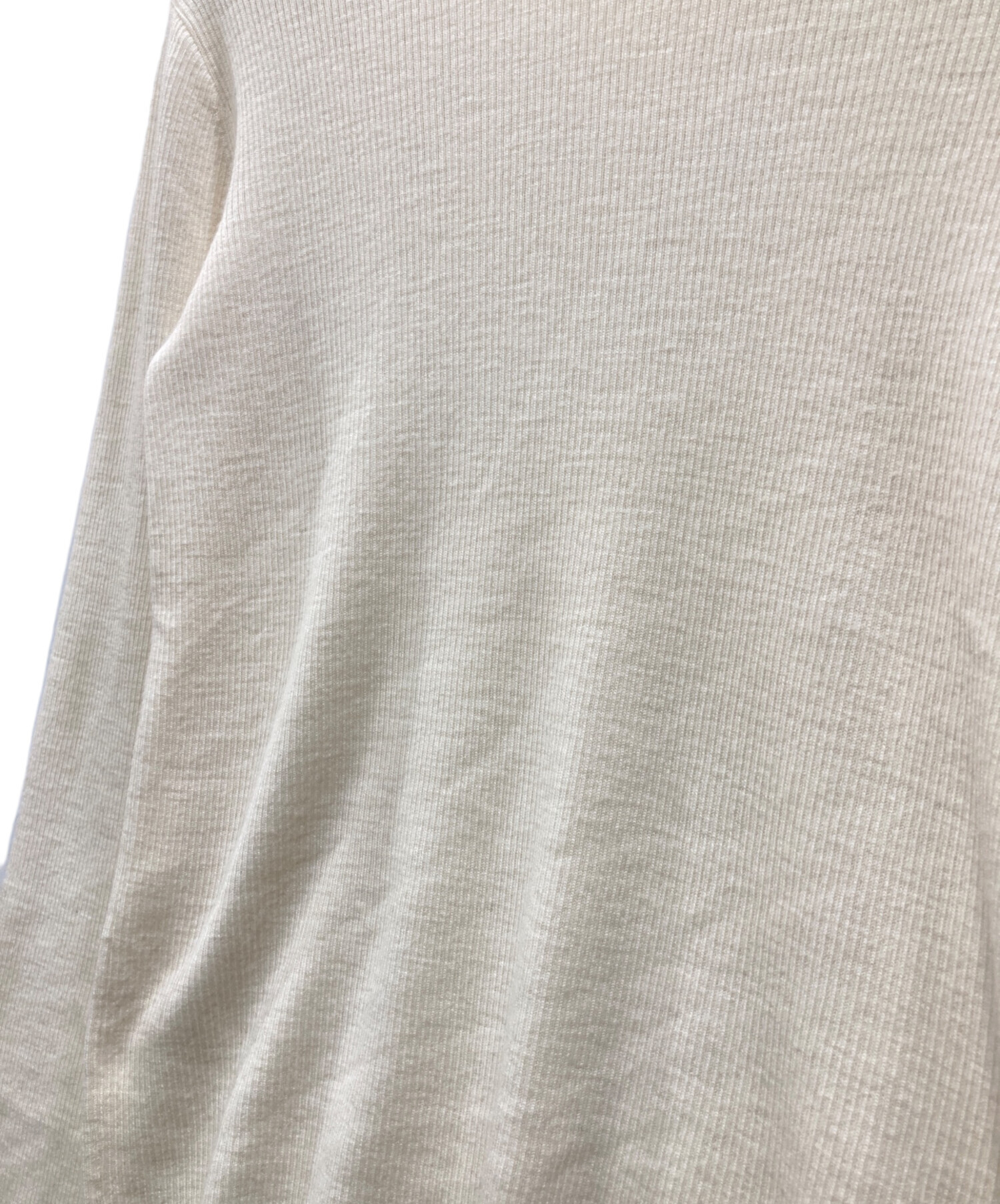 ミューズ ドゥーズィエムクラス　BOND RIB プルオーバー　アイボリー 中古・古着通販】MUSE de Deuxieme Classe (ミューズ ドゥーズィエム