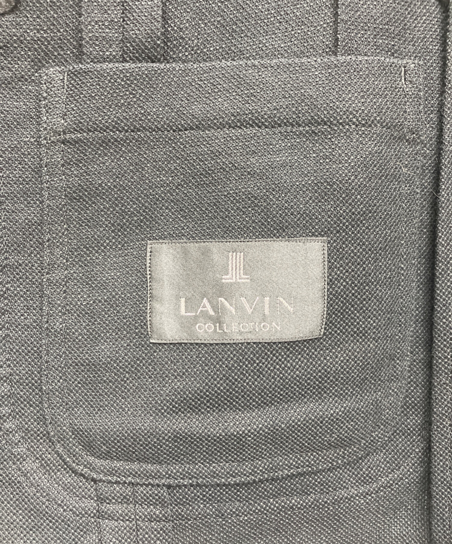 LANVIN ブルゾン 未使用品 中古・古着通販】LANVIN COLLECTION (ランバンコレクション) リネン混