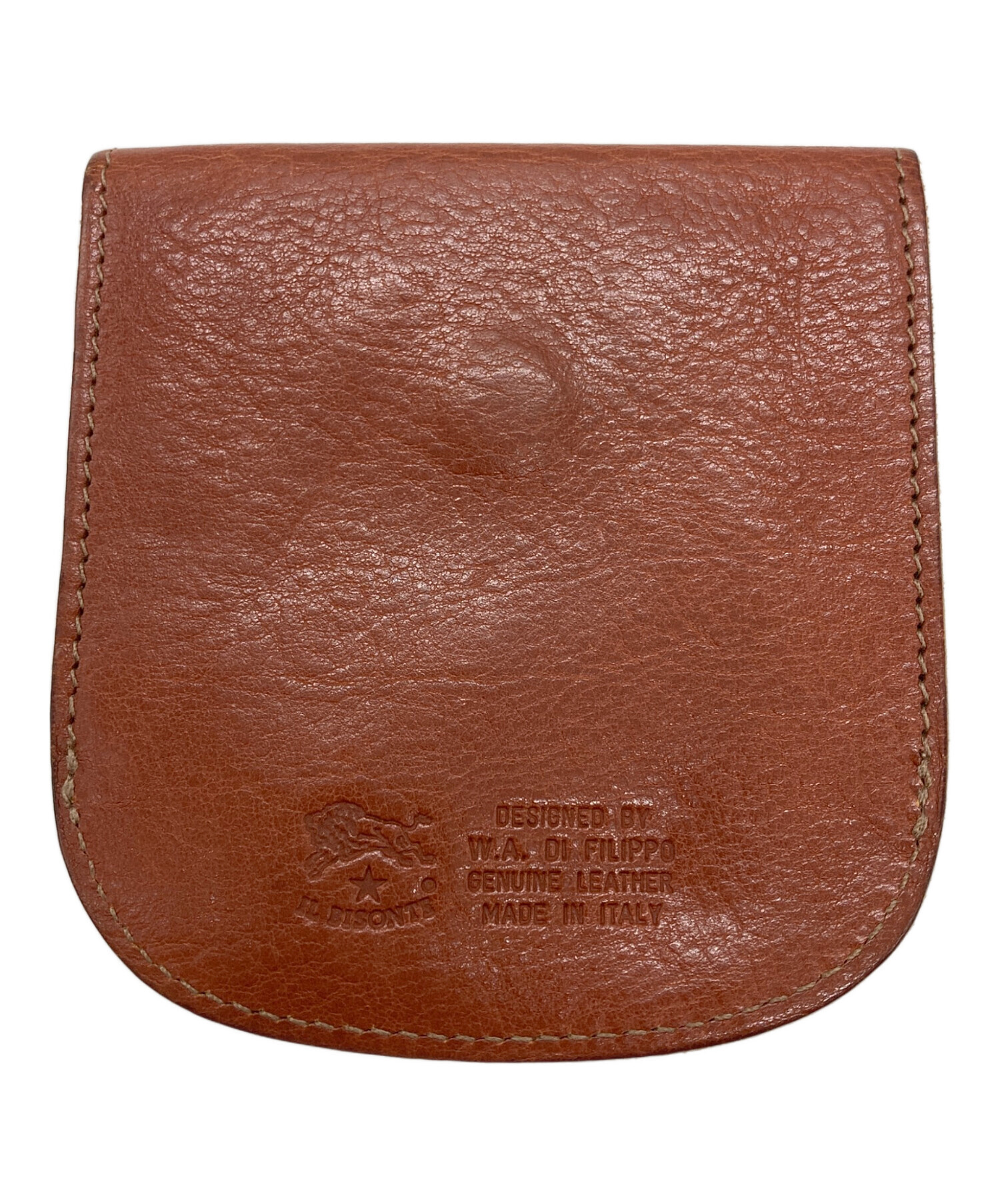 中古・古着通販】IL BISONTE (イル ビゾンテ) レザーコインケース