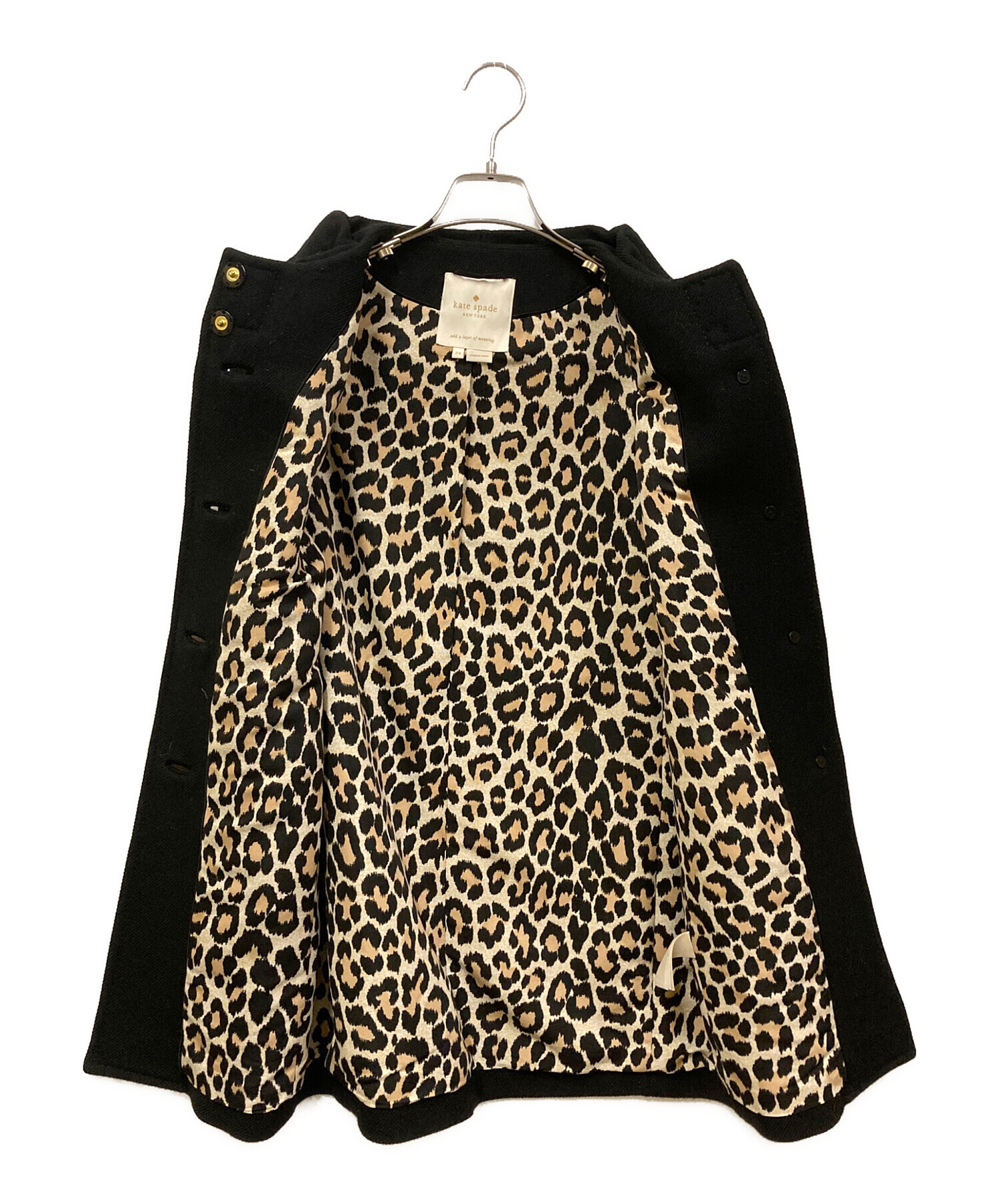 中古・古着通販】Kate Spade (ケイトスペード) フロントリボンコート