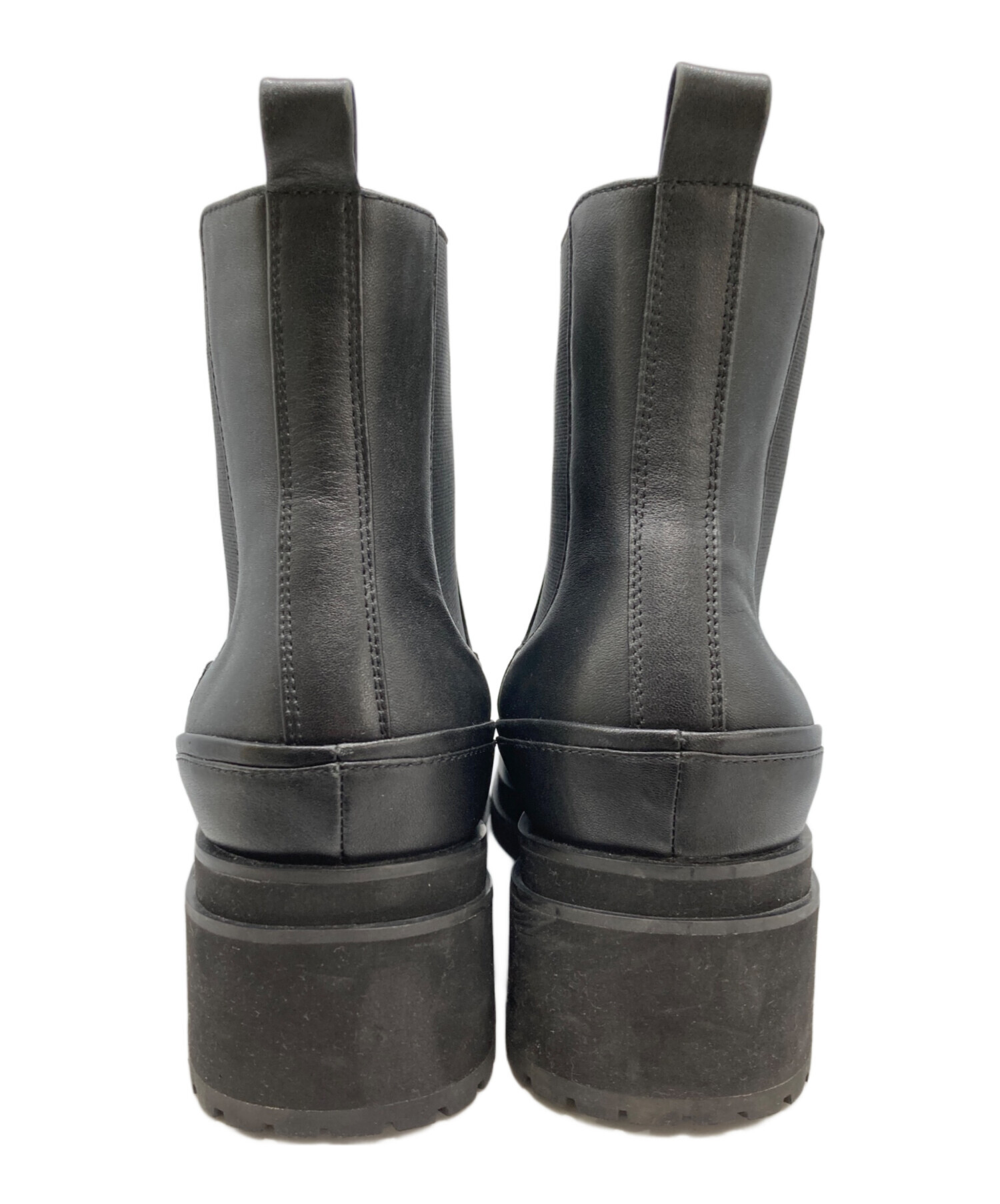 中古・古着通販】Lui's (ルイス) サイドゴアブーツ ブラック サイズ:43