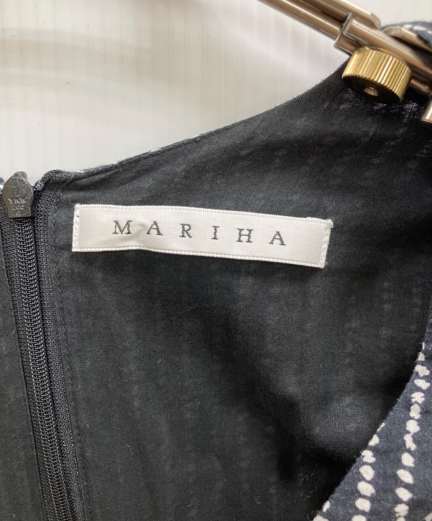 中古・古着通販】MARIHA (マリハ) ドットストライプワンピース