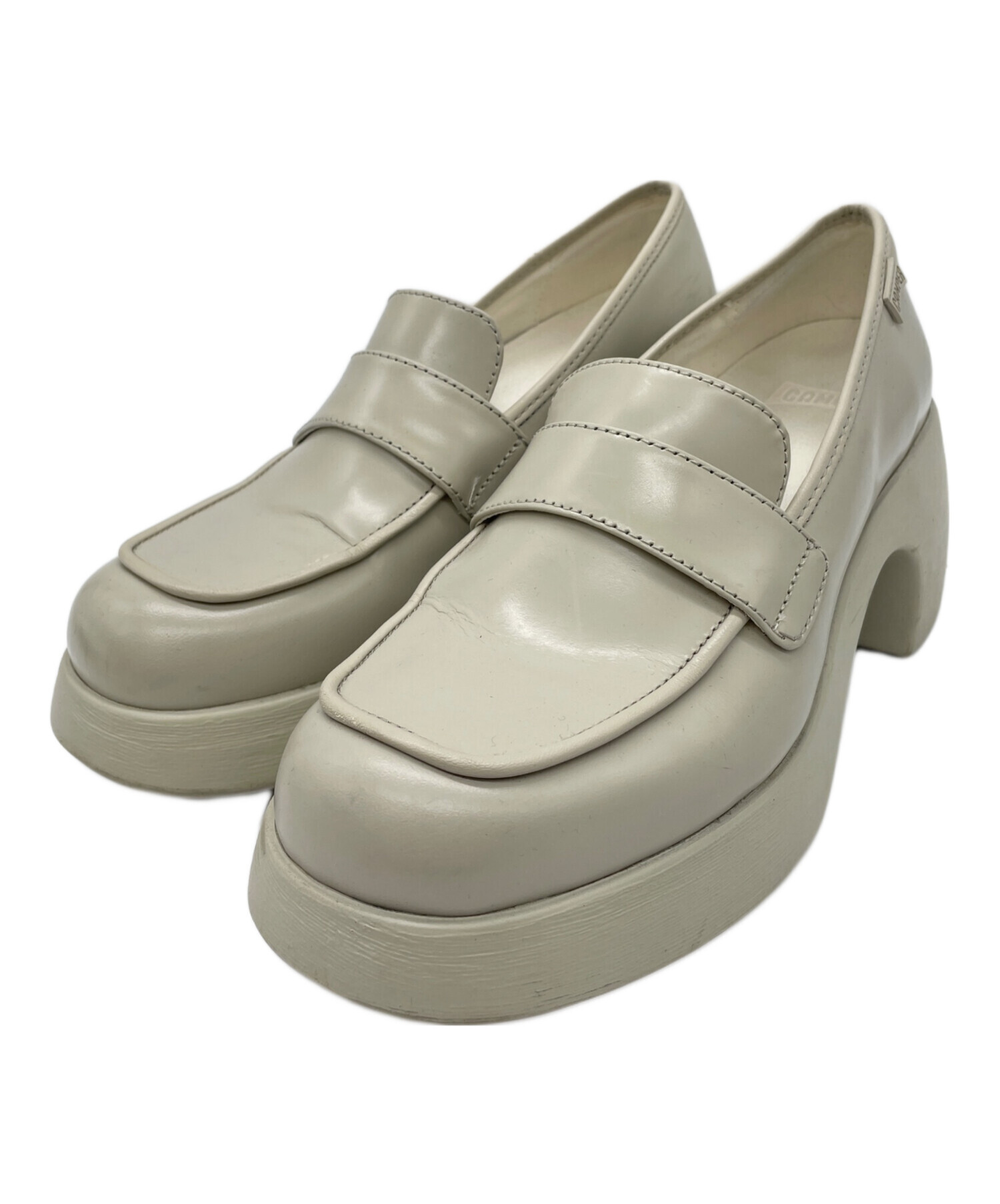 中古・古着通販】CAMPER (カンペール) CAMPER ローファー ベージュ