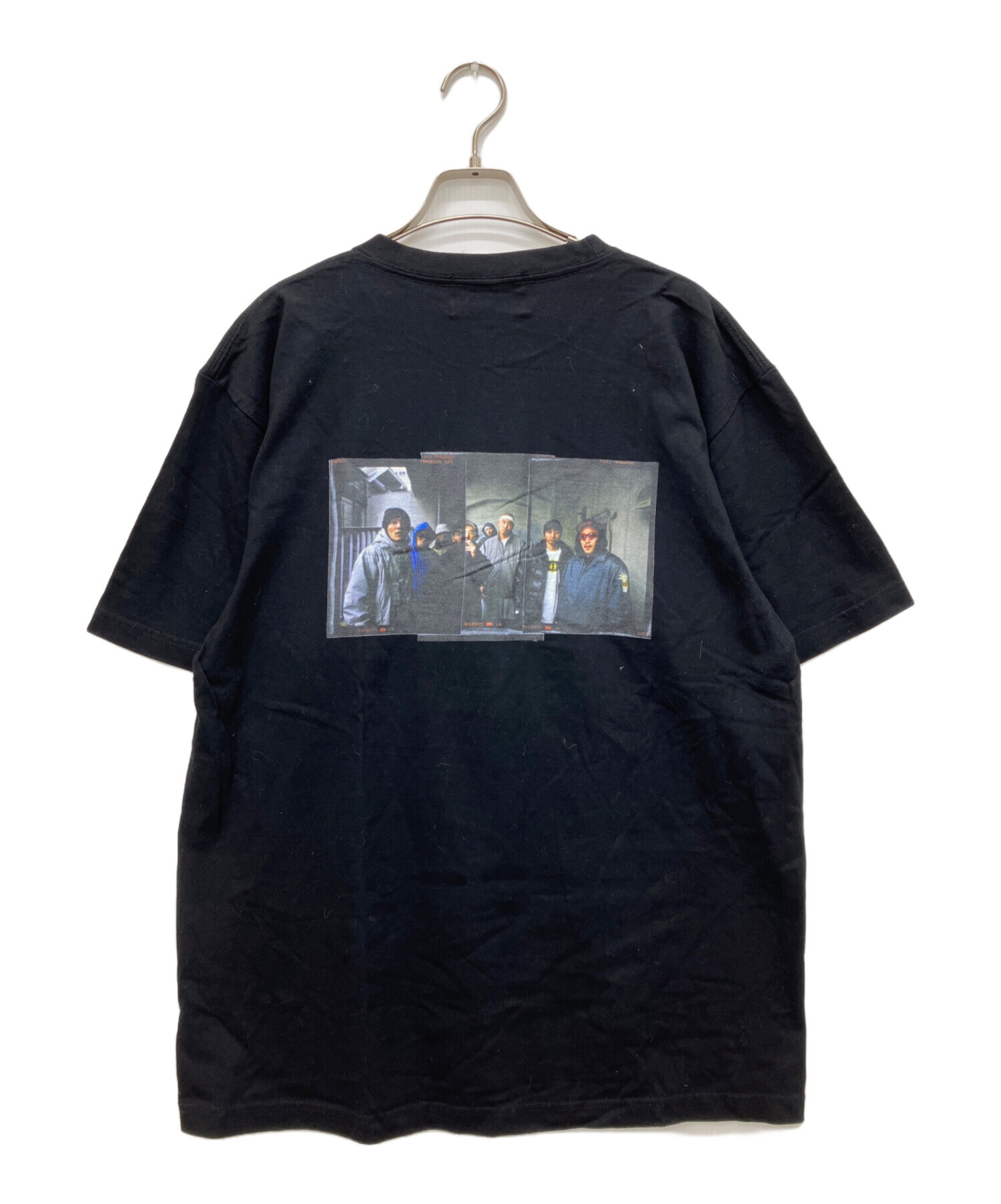 中古・古着通販】NITRICH (ナイトリッチ) プリントTシャツ ブラック 