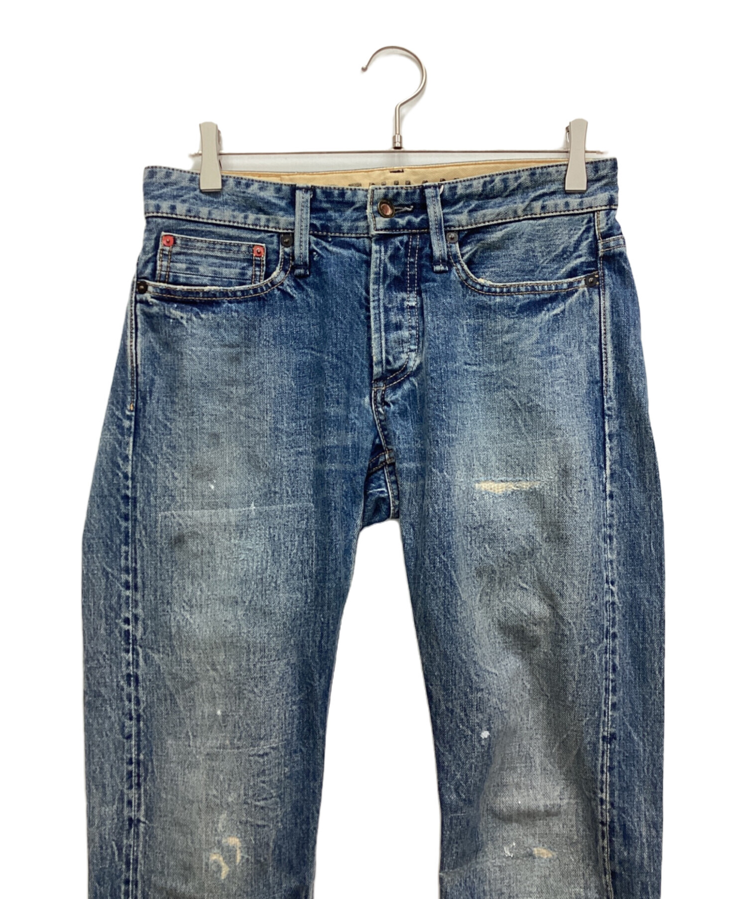 【新品】デンハム　RAZOR MIJMANNSV　340本　ストレッチ　W28 中古・古着通販】Denham (デンハム) RAZOR MIJ10YA インディゴ サイズ