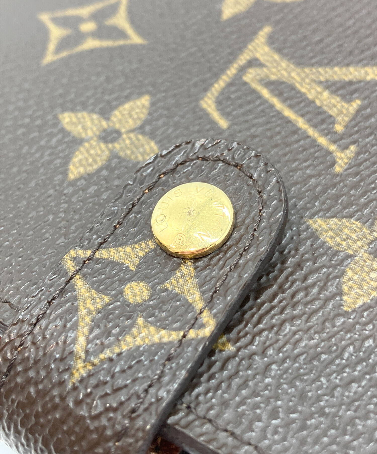 中古・古着通販】LOUIS VUITTON (ルイ ヴィトン) 手帳カバー ブラウン