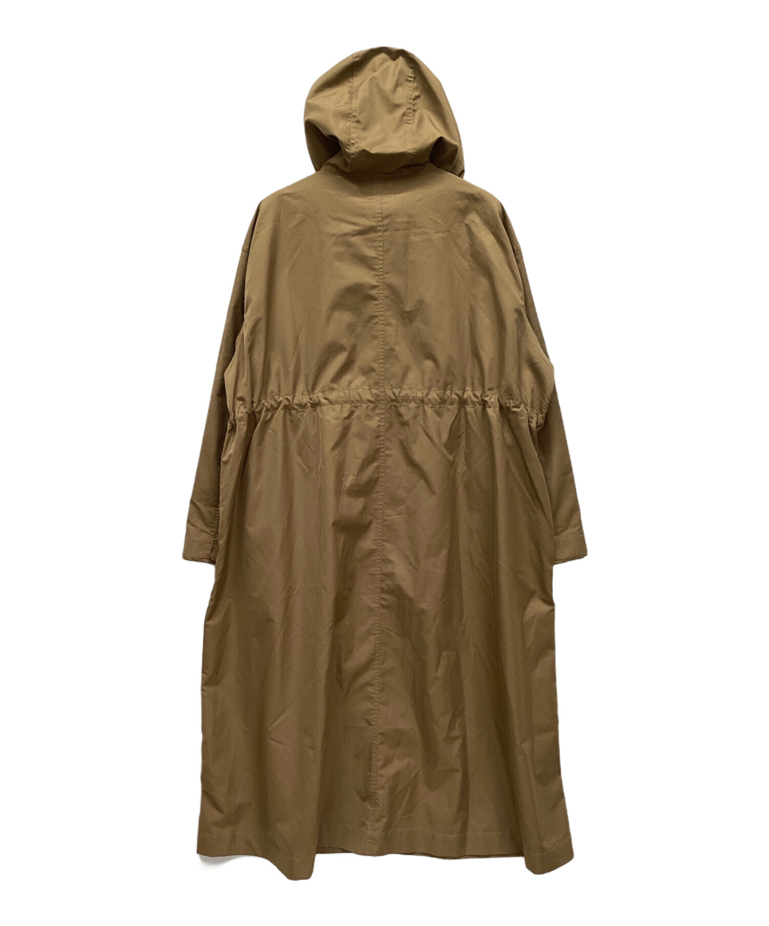 中古・古着通販】ROSE BUD (ローズバッド) フード付きロングコート 