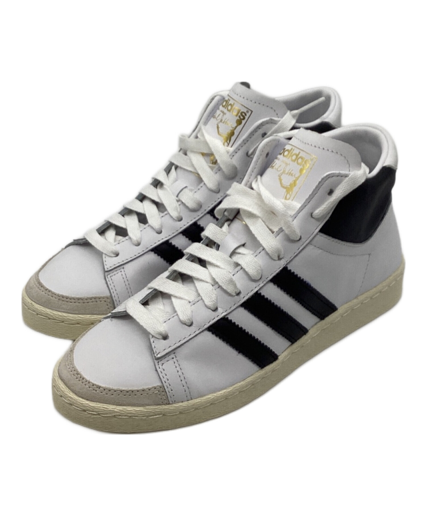 adidas スニーカー JABBAR HI ジャバーハイ IH5316 ホワイト・ブルー 