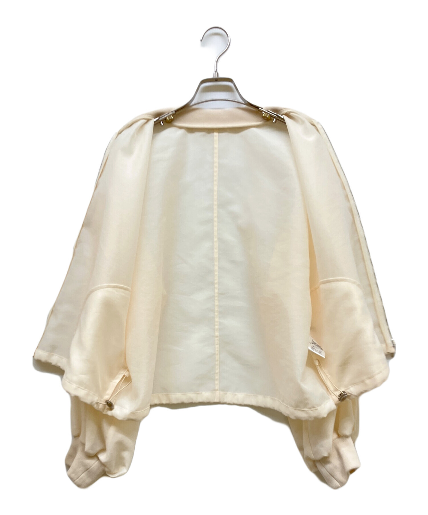 【新品】 アンクレイヴ uncrave シアーブルゾン アイボリー 中古・古着通販】uncrave (アンクレイヴ) シアーブルゾン アイボリー