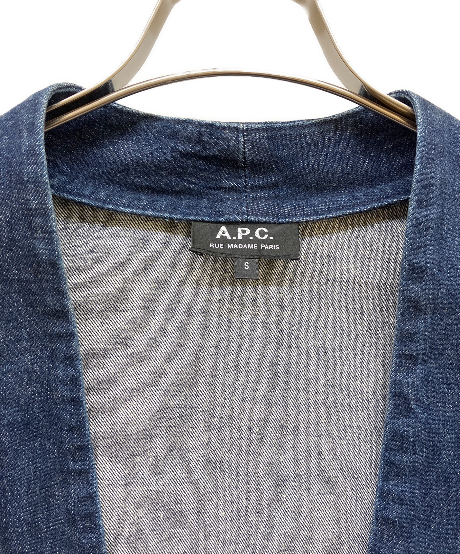 中古・古着通販】A.P.C. (アーペーセー) 半纏デニムジャケット