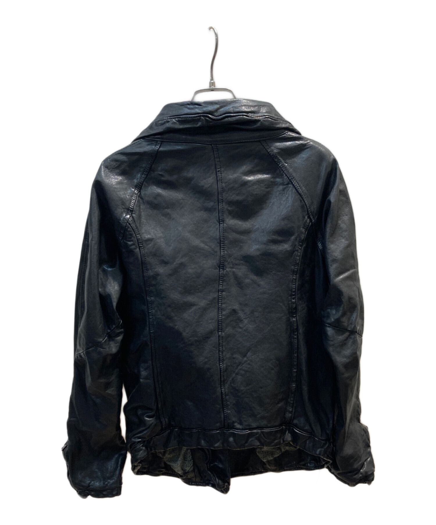 【訳あり未使用品】GIORGIO BRATO 40 レザージャケット イタリア製 訳あり未使用品】GIORGIO BRATO 40 レザージャケット イタリア製