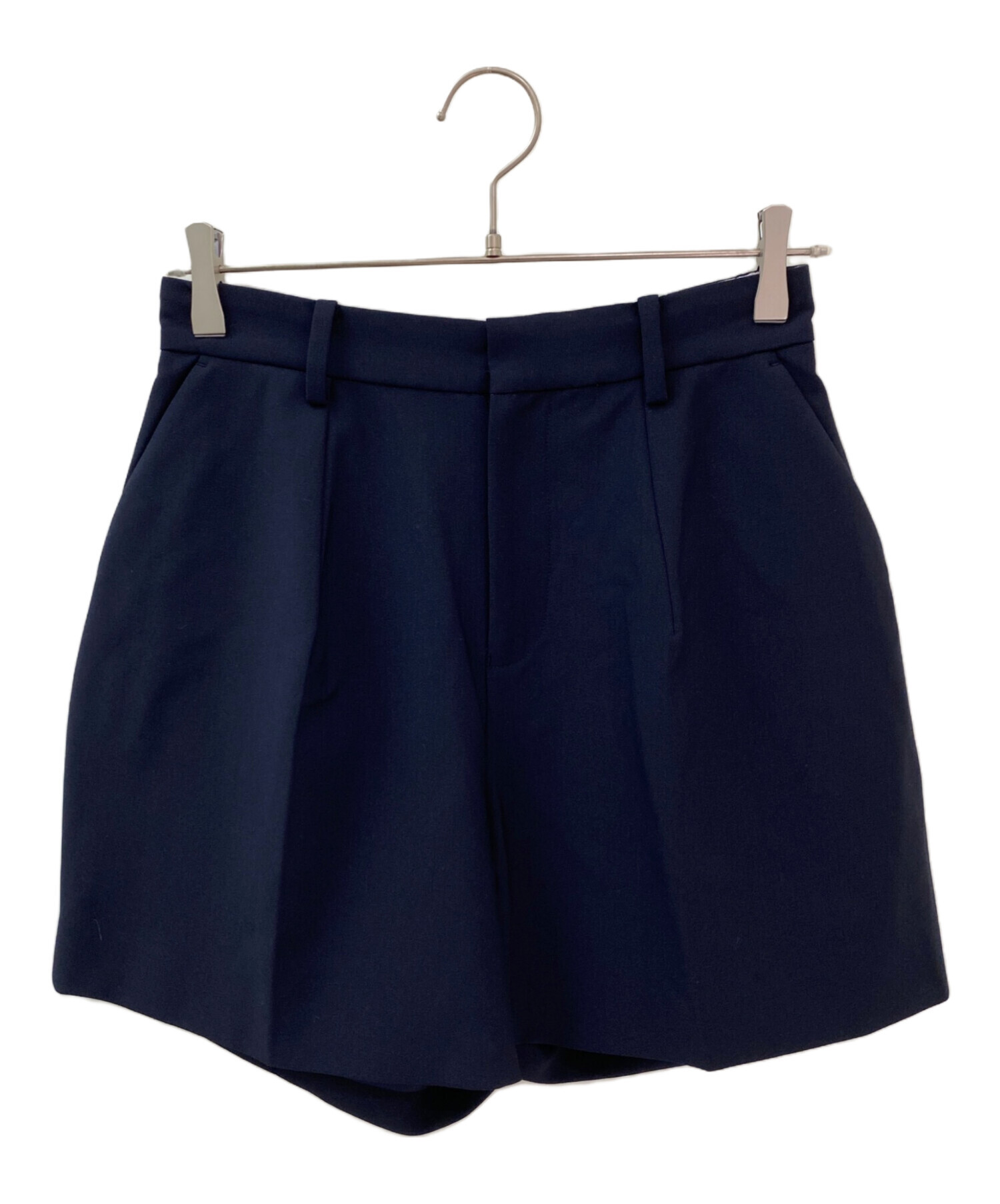 Ameri DIMENSIONAL SHORT PANTS ネイビーXS 中古・古着通販】AMERI (アメリ) DIMENSIONAL SHORT PANTS ネイビー